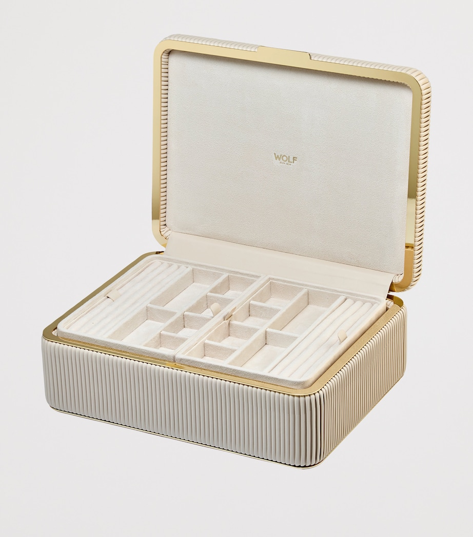 Large Bella Jewellery Box BONE Image 3