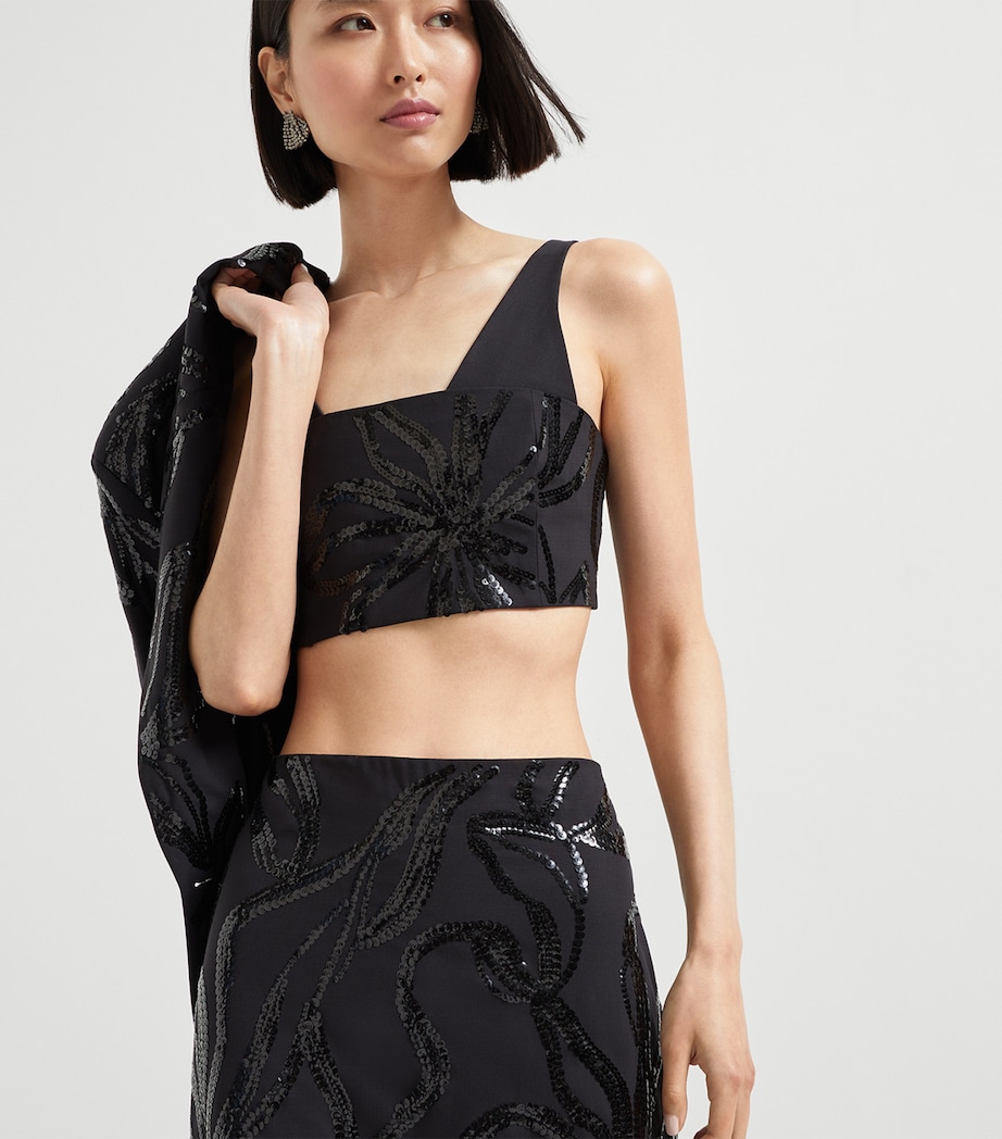Embellished Crop Top C101 Image 5