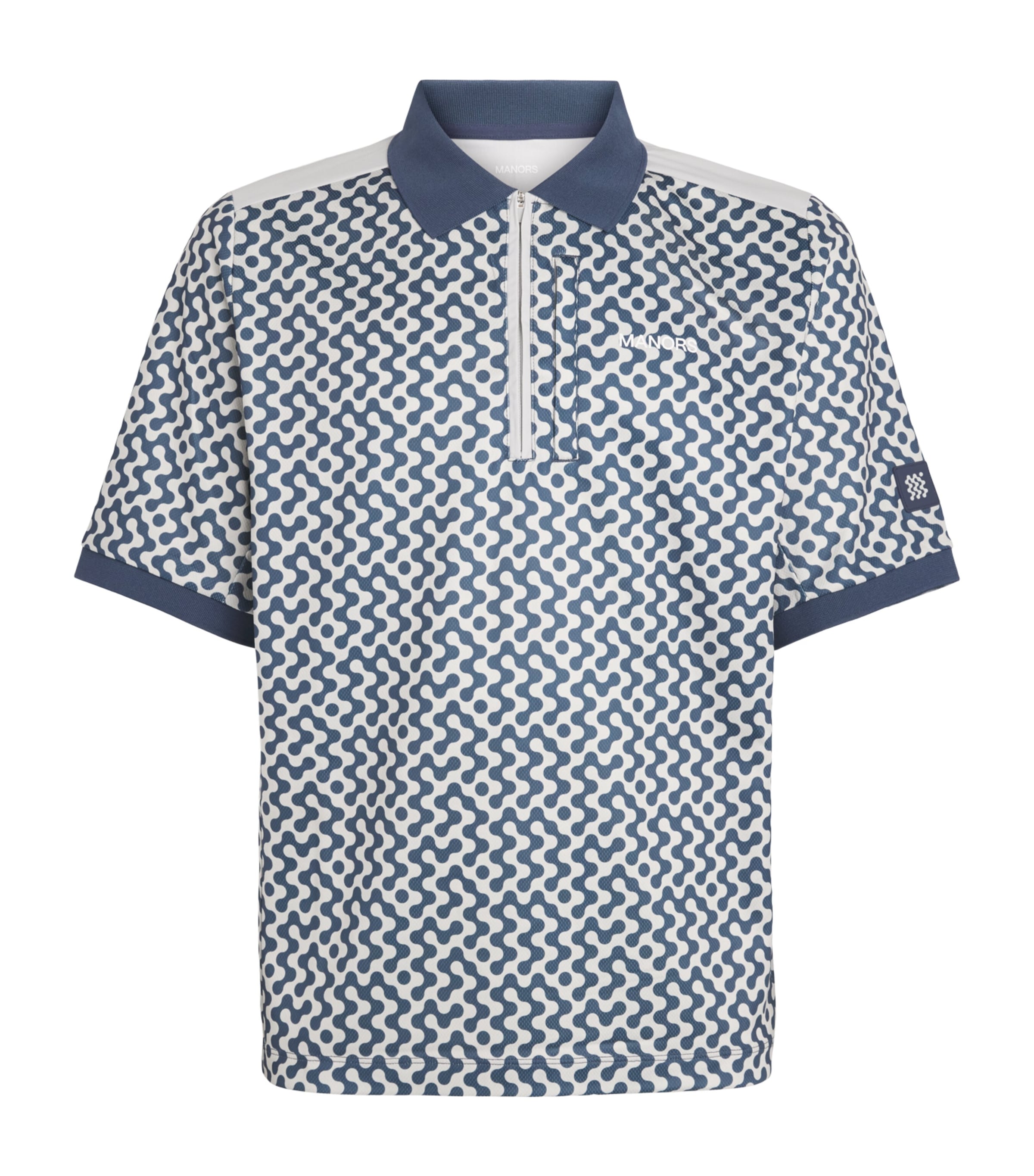 Manors Mens Eighteenth Ranger Polo Shirt Vapour Image 1