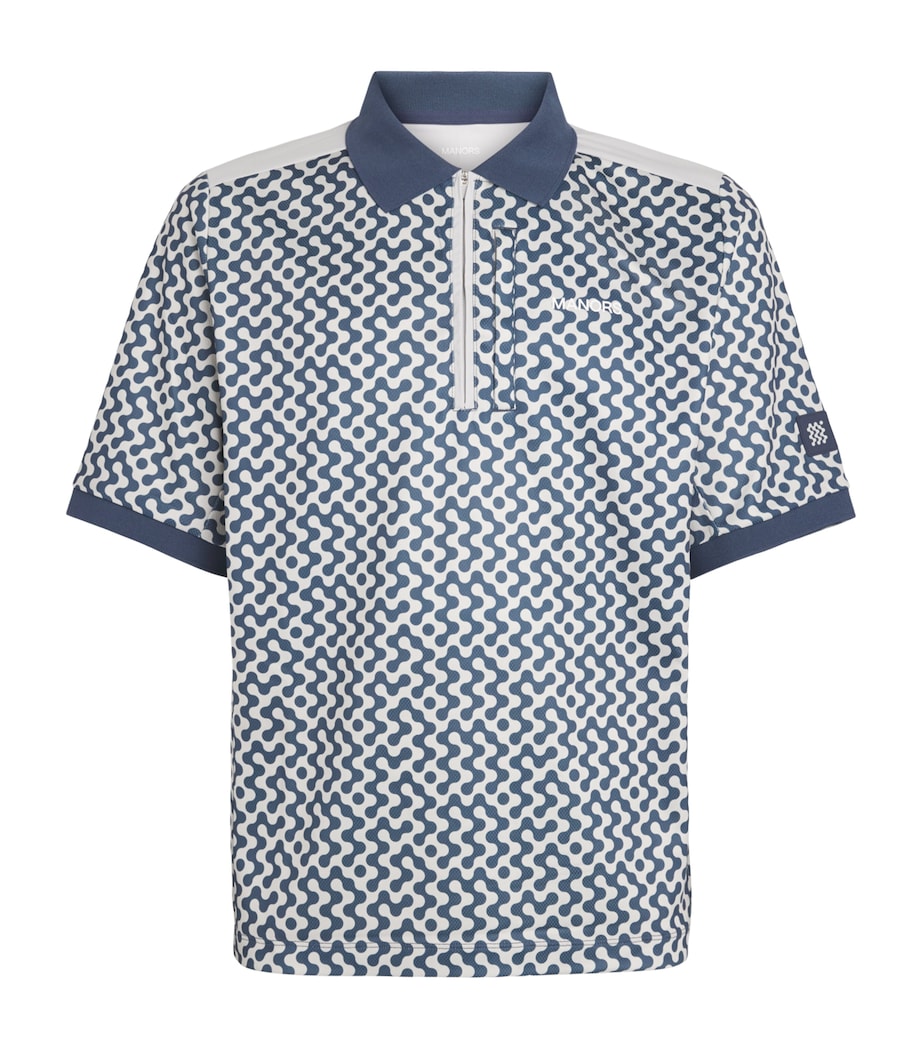 Manors Mens Eighteenth Ranger Polo Shirt Vapour Image 1