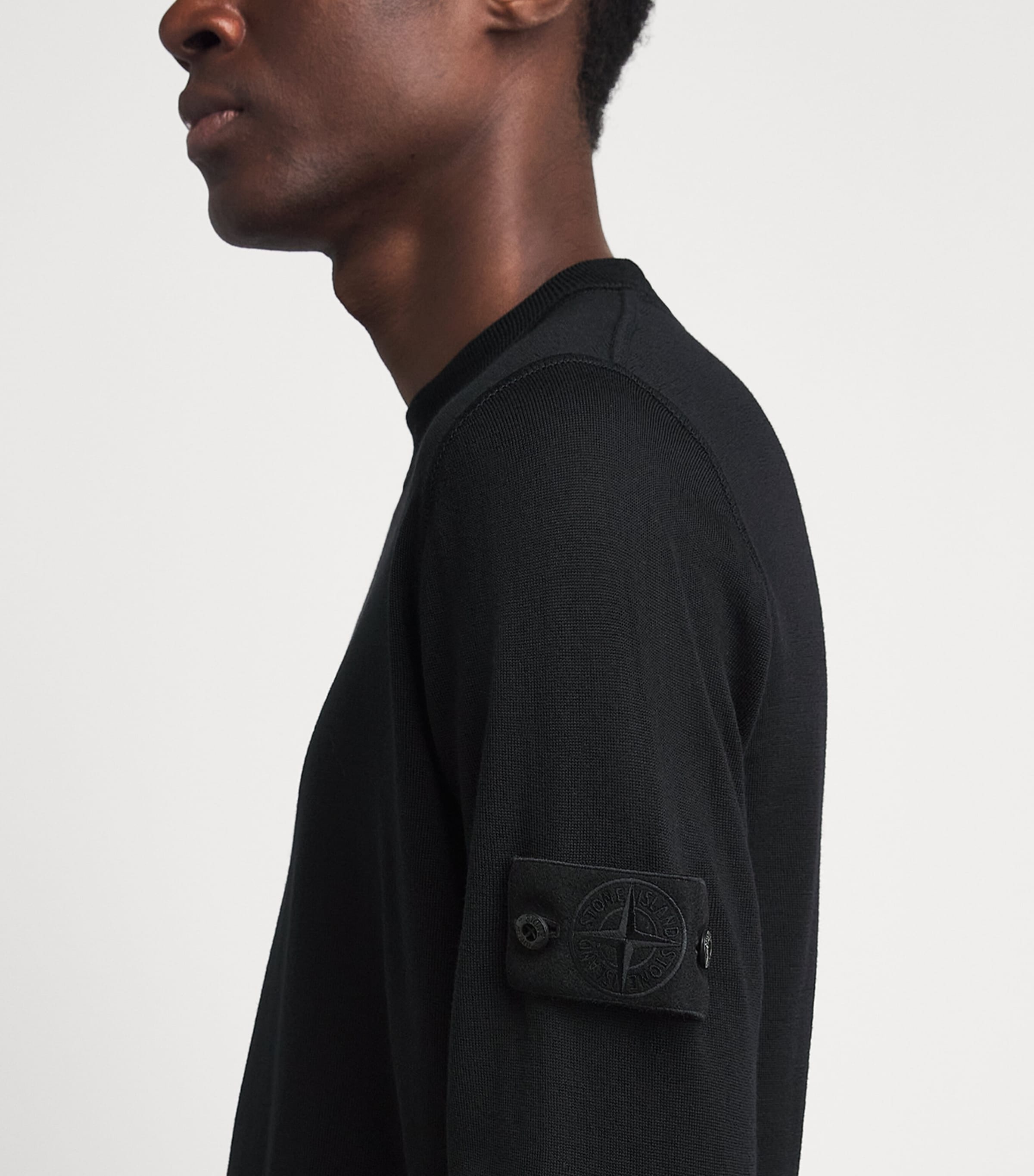 Stone Island Virgin Wool Ghost Sweater Image 3
