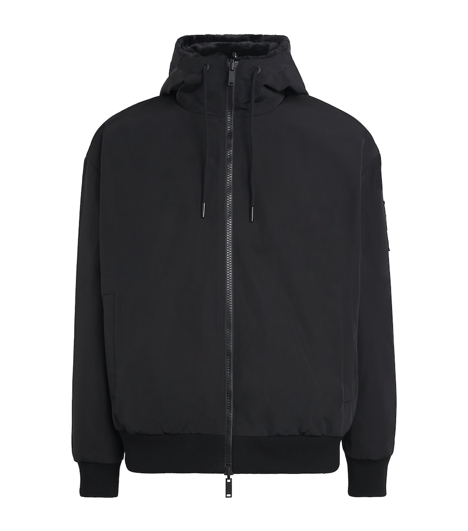 Reversible Roland Bunny Bomber Jacket BLACK - 292 Image 1