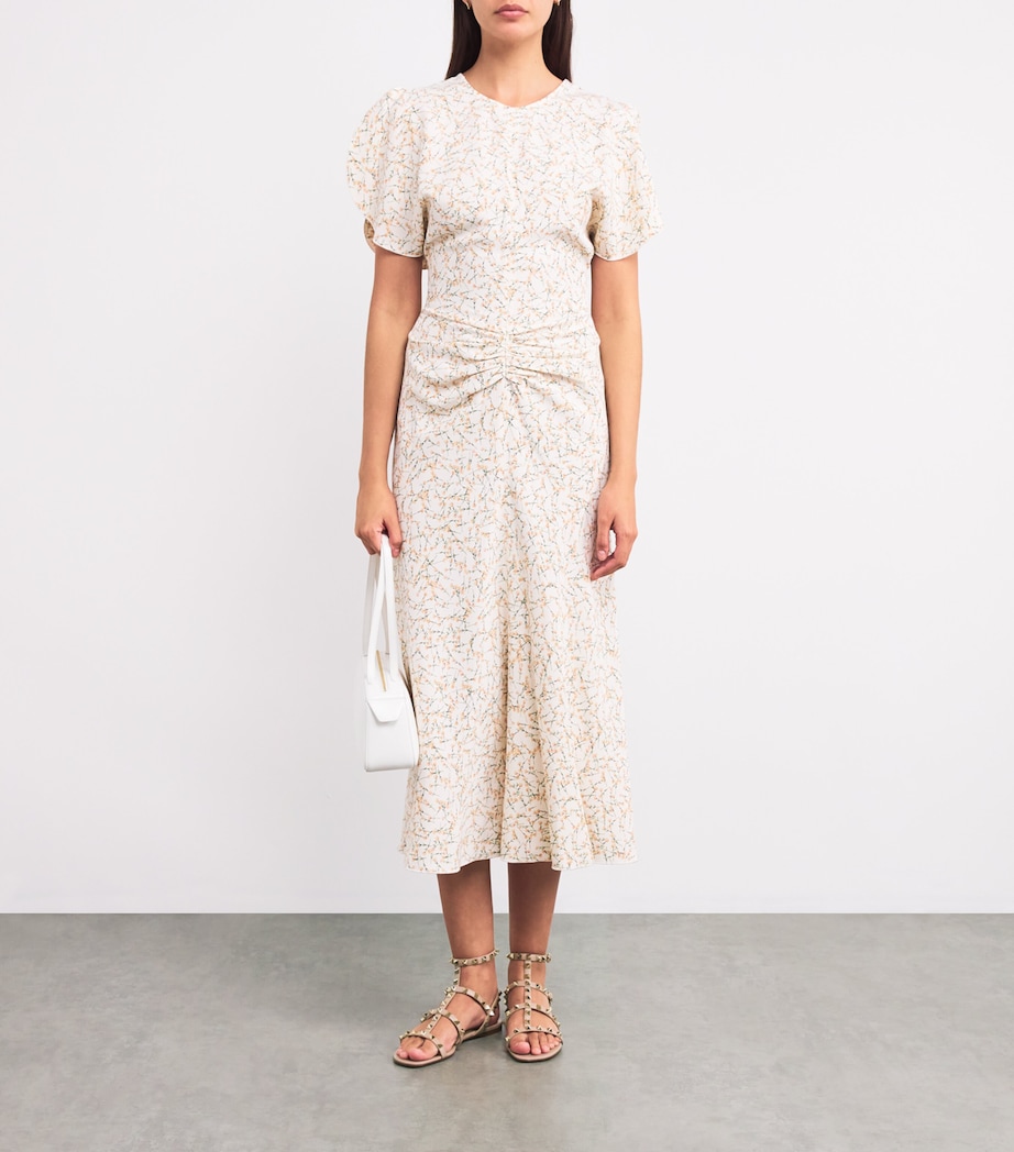 Leather Rockstud Gladiator Sandals PALE PINK Image 5