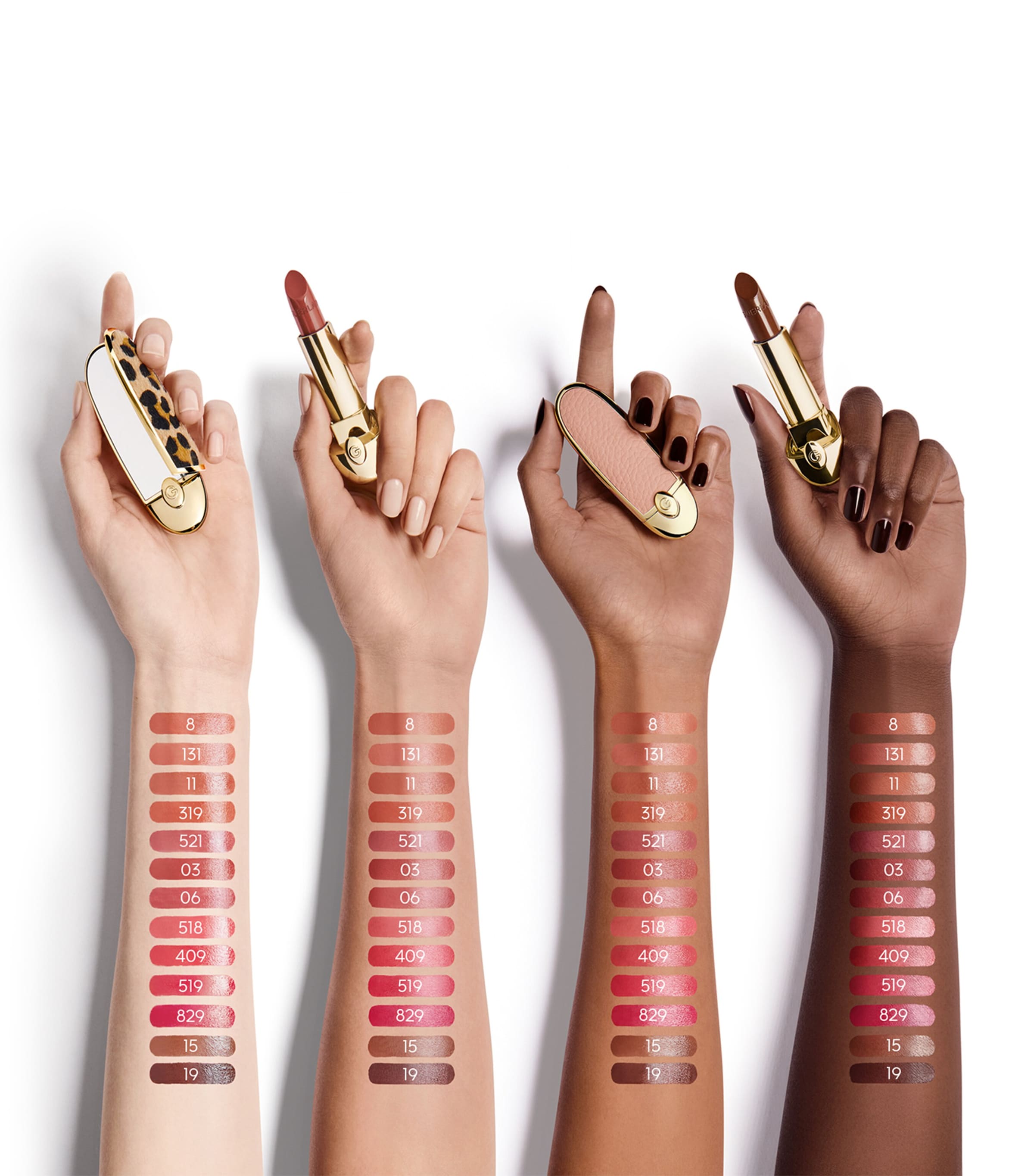 Rouge G Ultra-Care Satin Lipstick - Refill 518 ROSE BLUSH Image 4