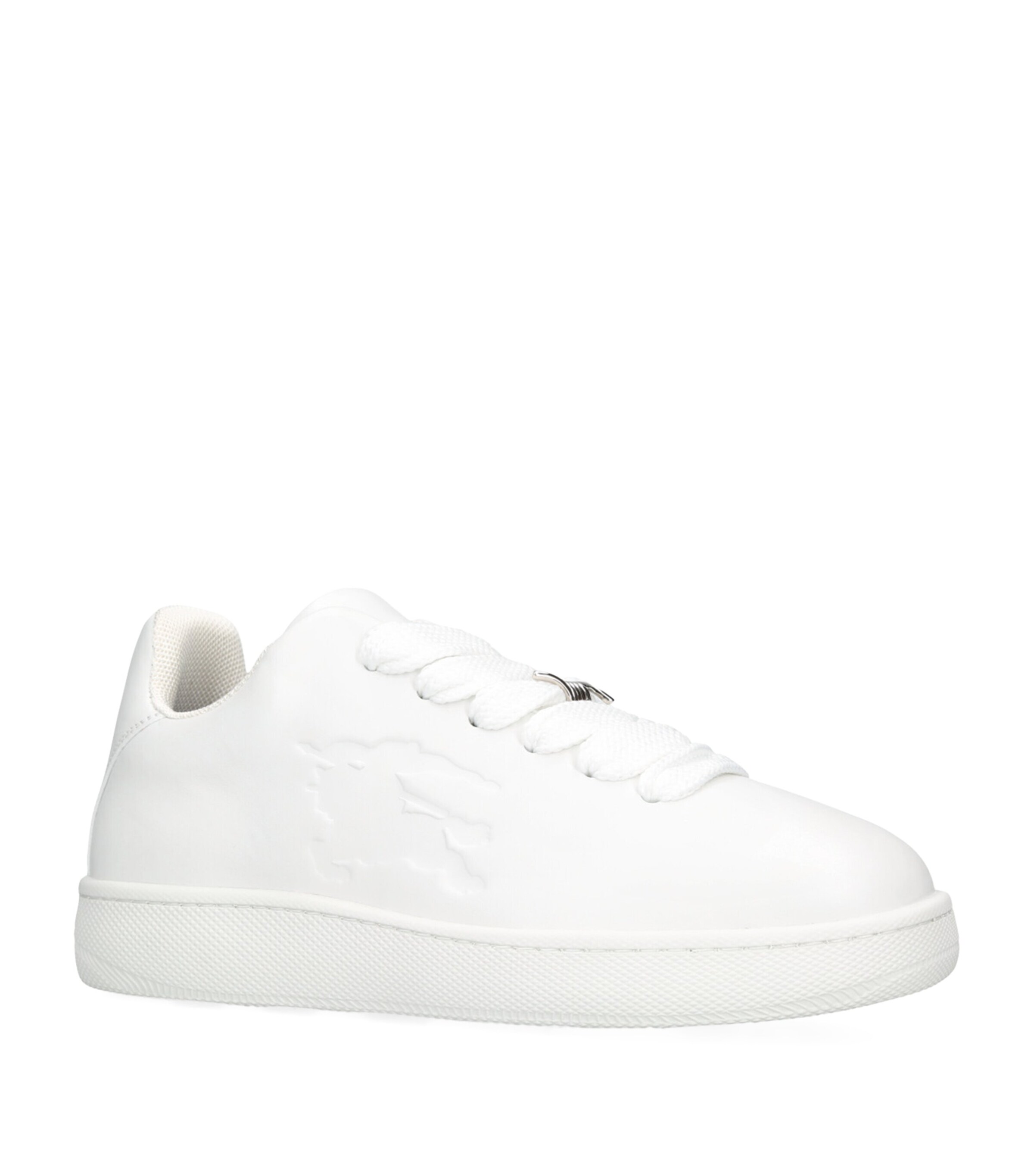 Burberry Leather Box Sneakers White Image 3