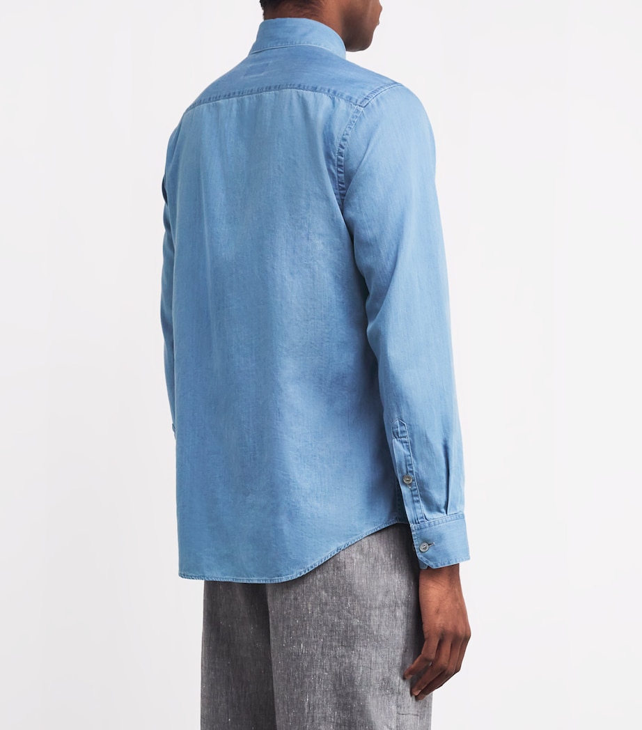 Cotton Long-Sleeve Shirt MB003 Image 4