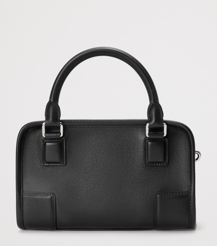 LOEWE Mini Leather Amazona 180 Top-Handle Bag Black Image 5