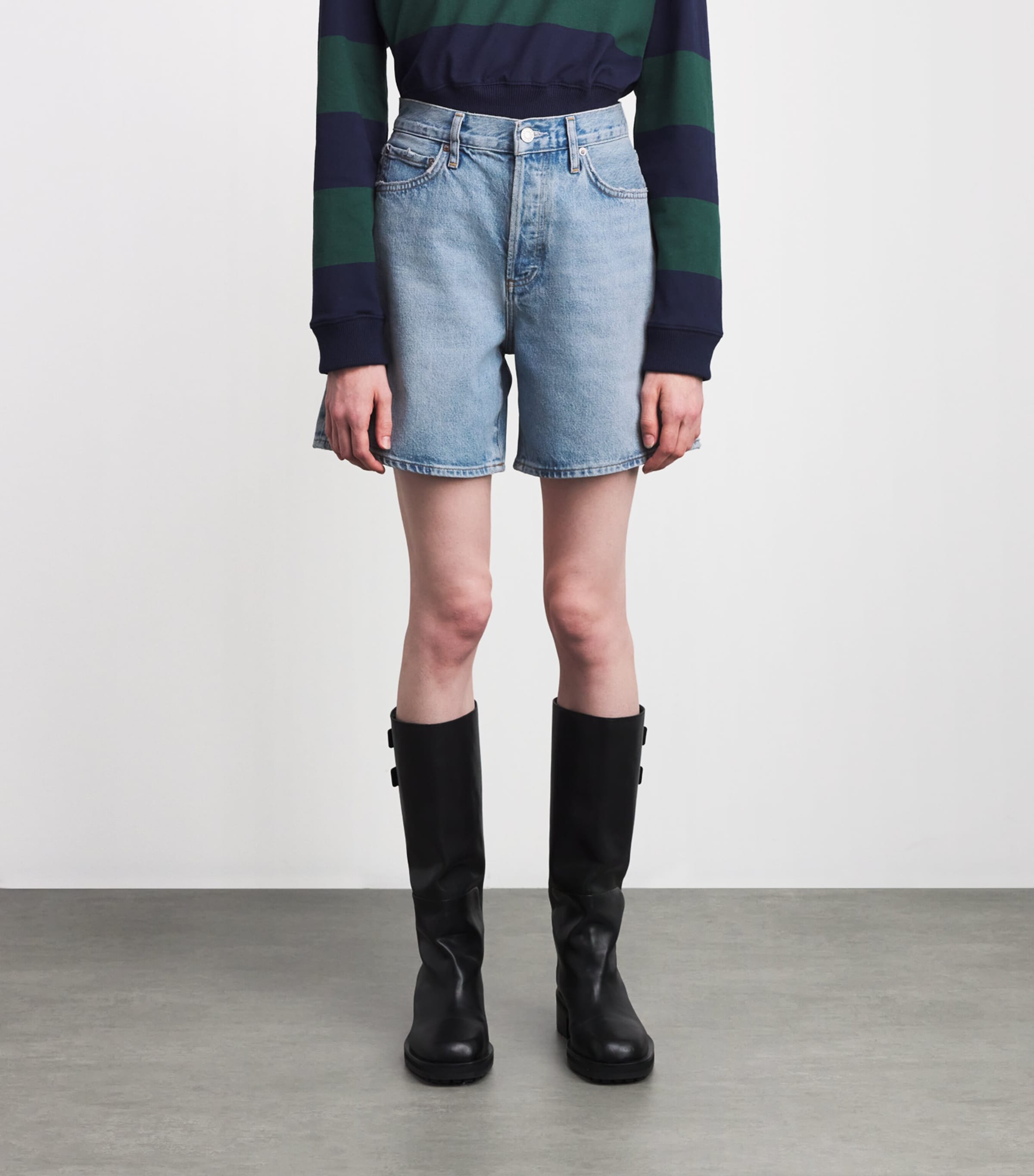 Denim Dame Wide-Leg Shorts COAX Image 3