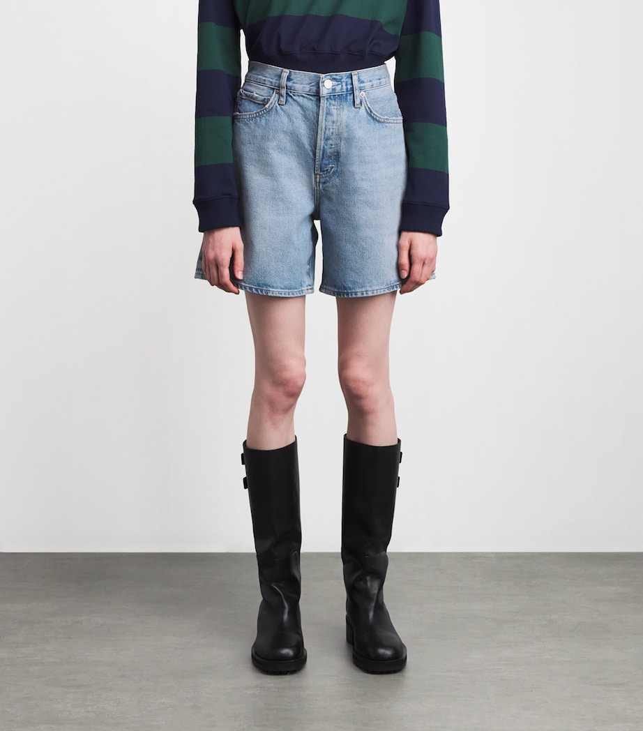 Denim Dame Wide-Leg Shorts COAX Image 3