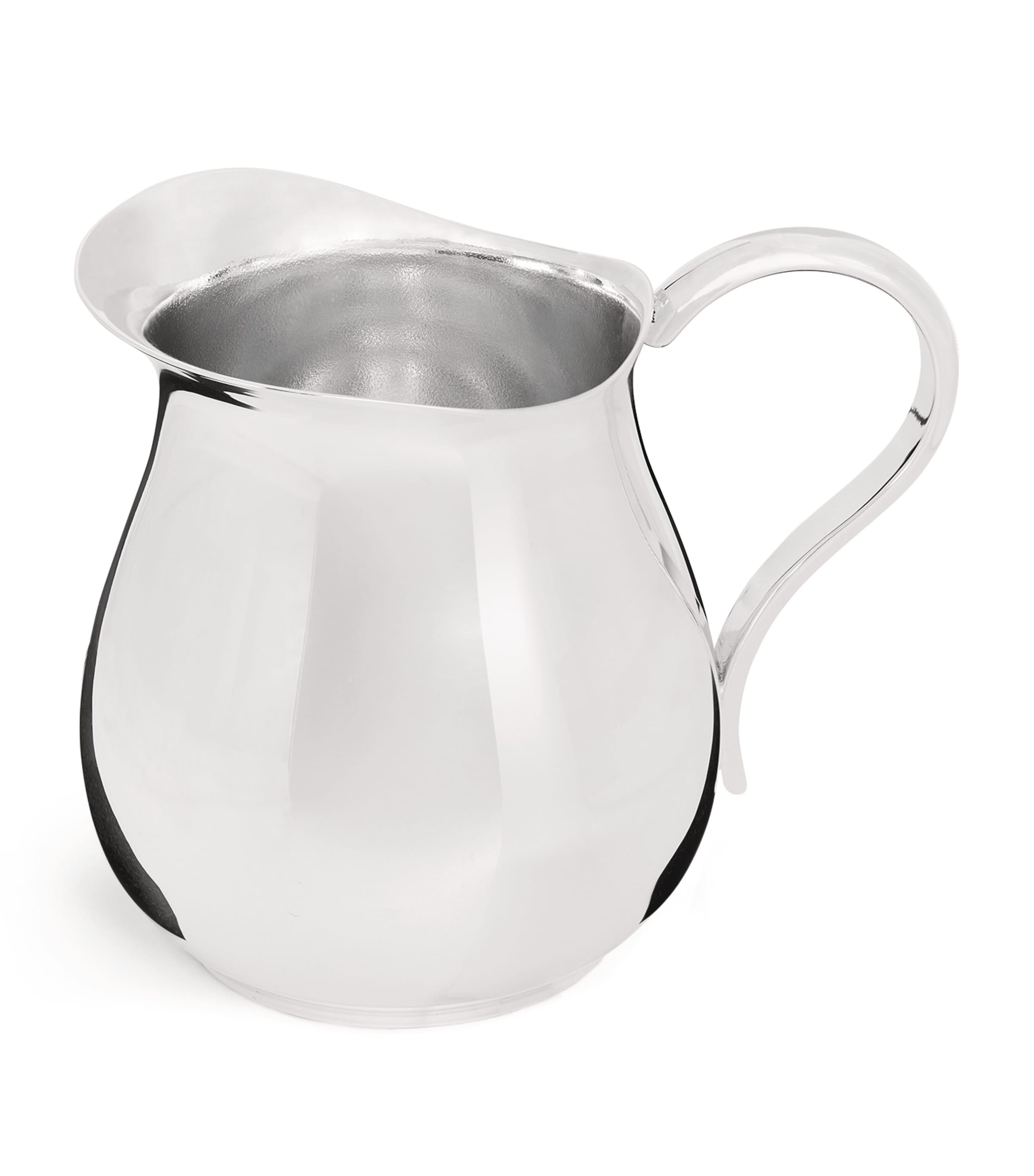 Christofle Silver-plated Albi Individual Cream Jug In Silver