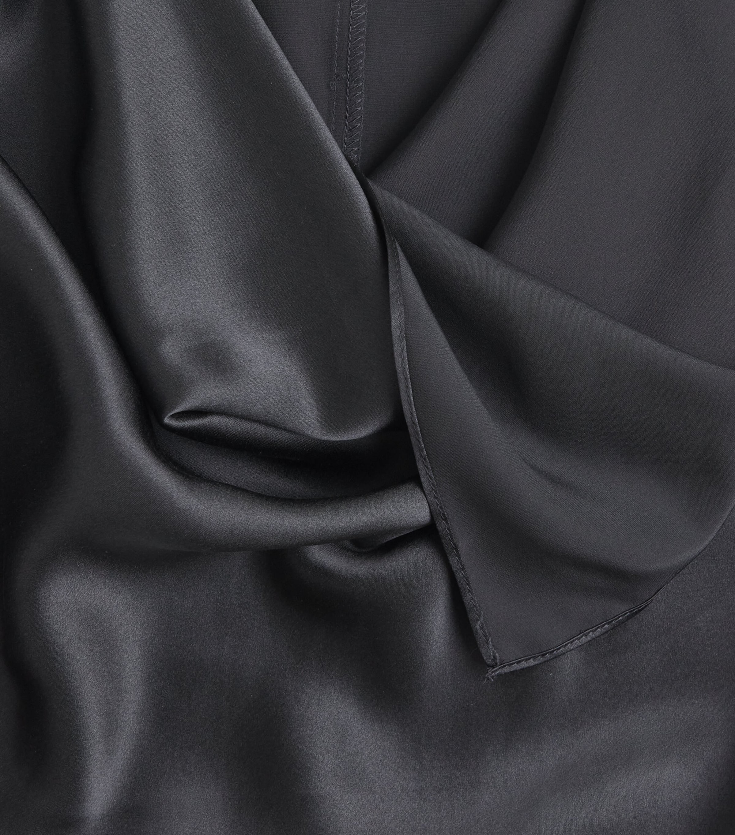 Rag & Bone Womens Silk Vinnie Top Black Image 6