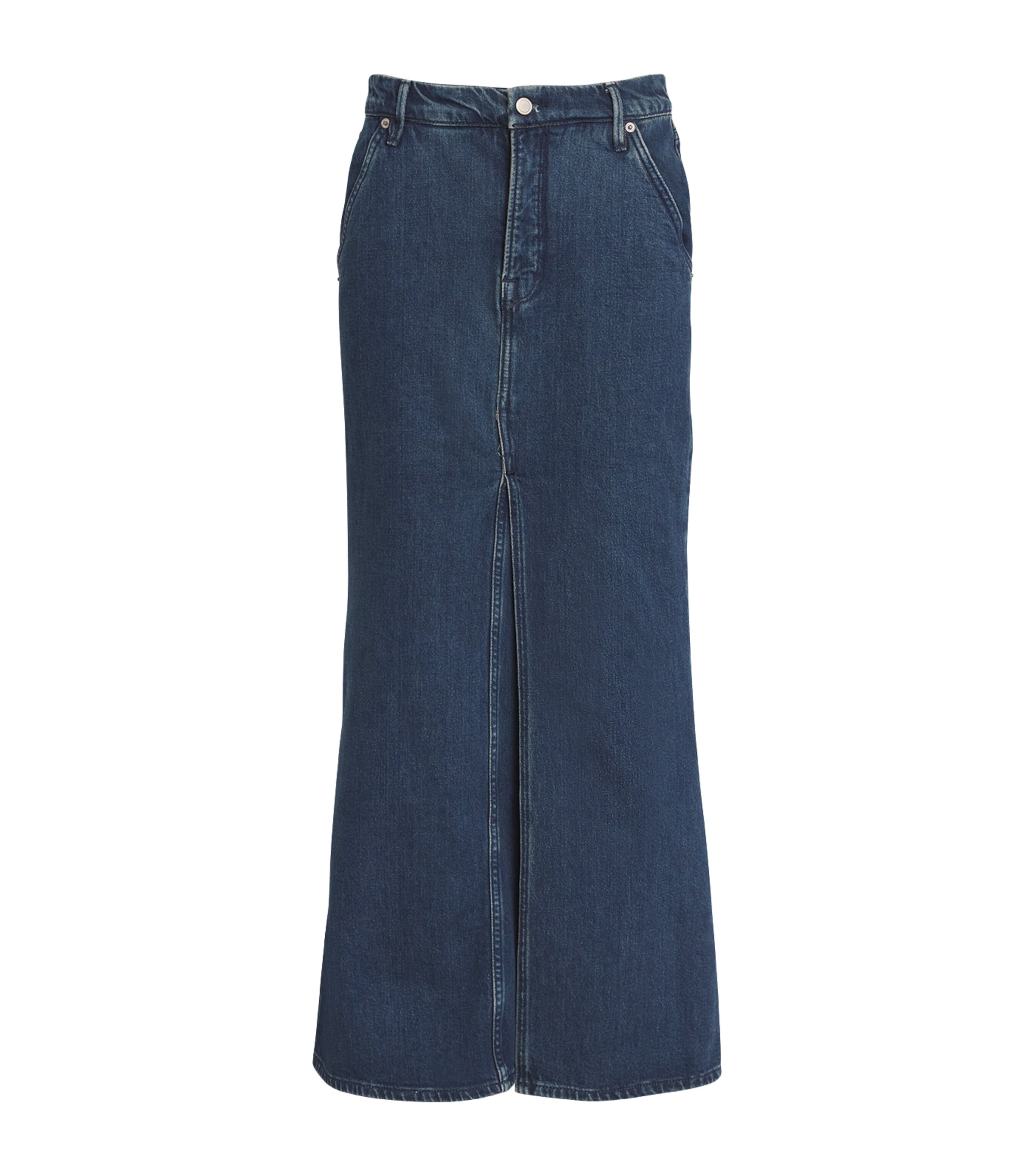 GOOD AMERICAN DENIM MAXI SKIRT 