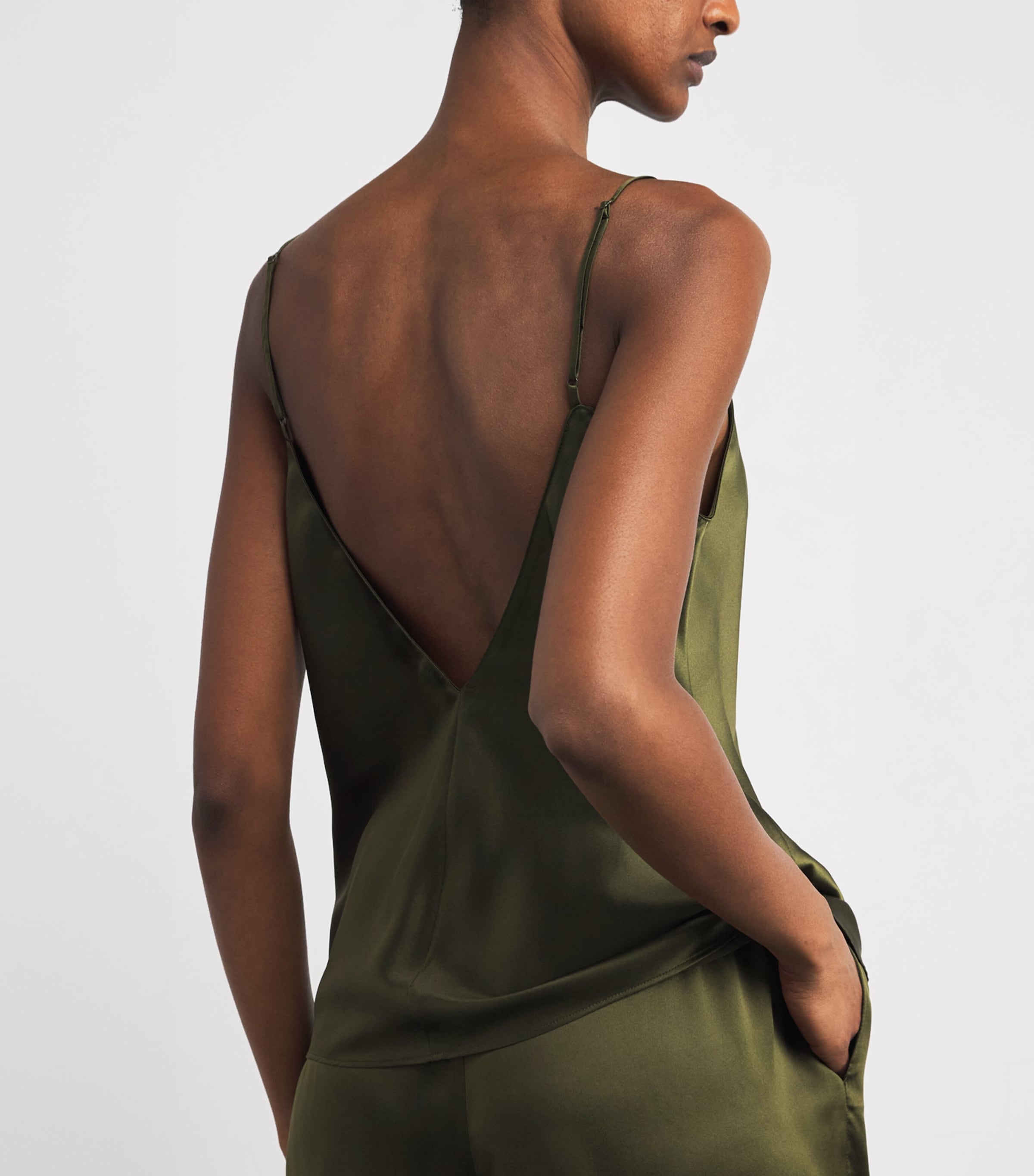 Silk Bliss Pyjama Set IVY Image 4