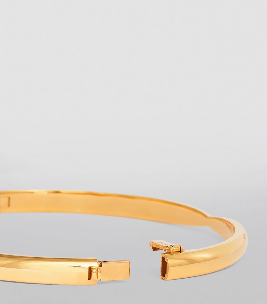 Yellow Gold Kissing Claw Bangle YELLOW GOLD Image 6