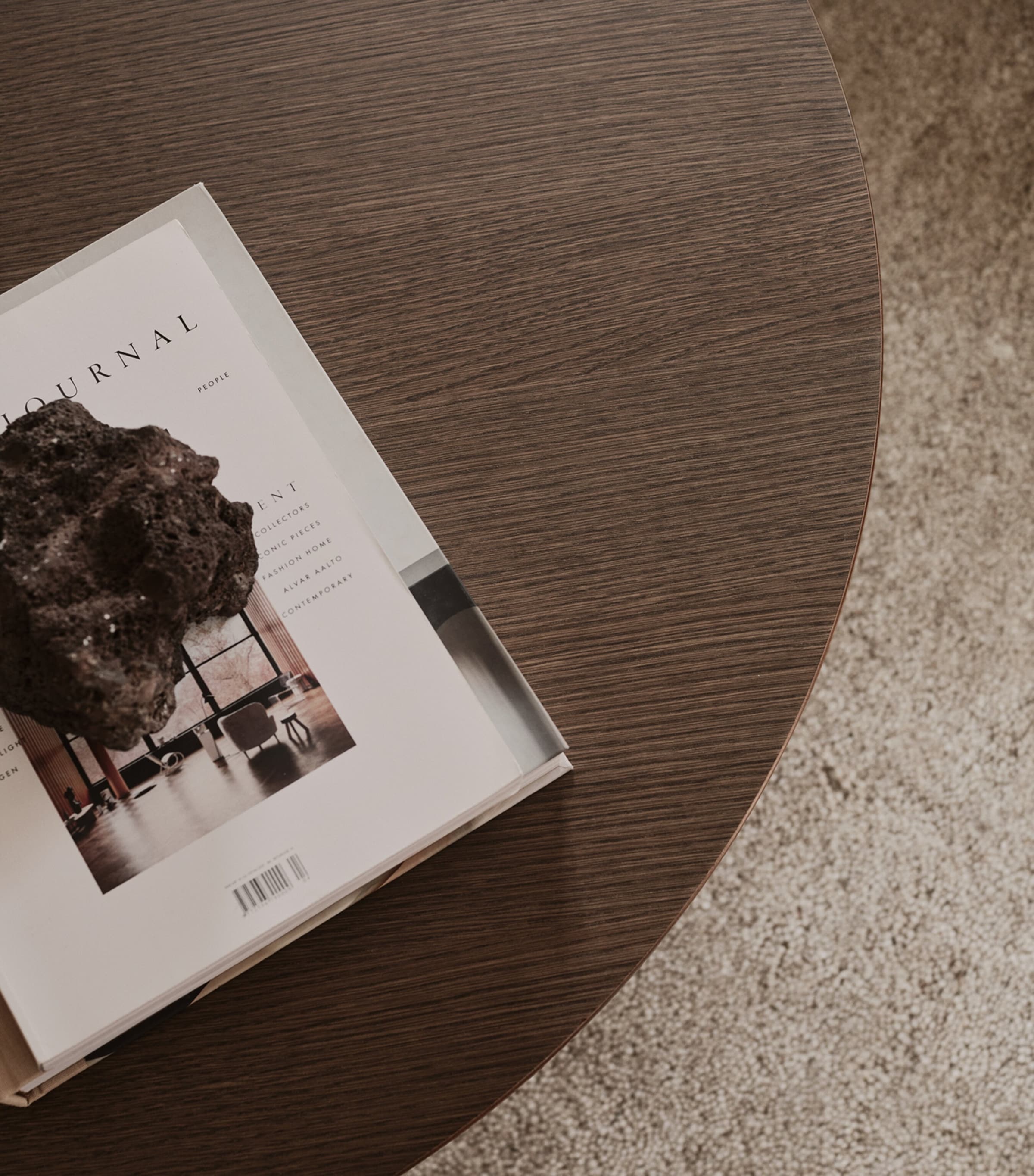 BoConcept Oak Madrid Coffee Table Drk Oak / Matt Blk Image 4