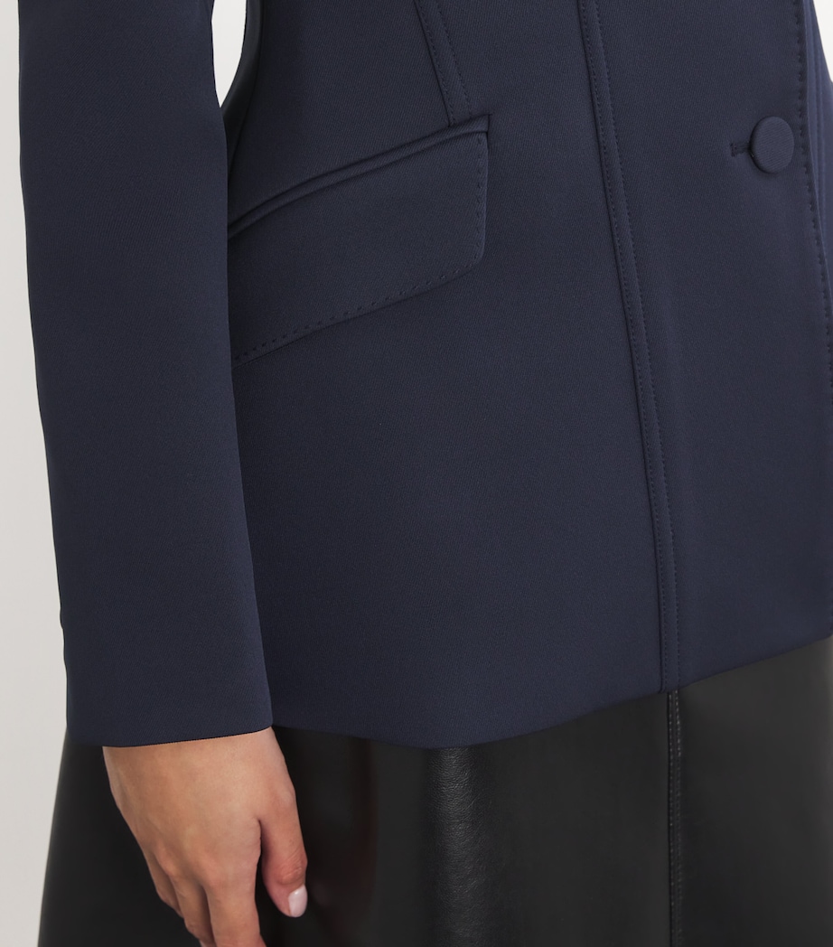 Simkhai Womens Maddix Blazer Midnight Image 6