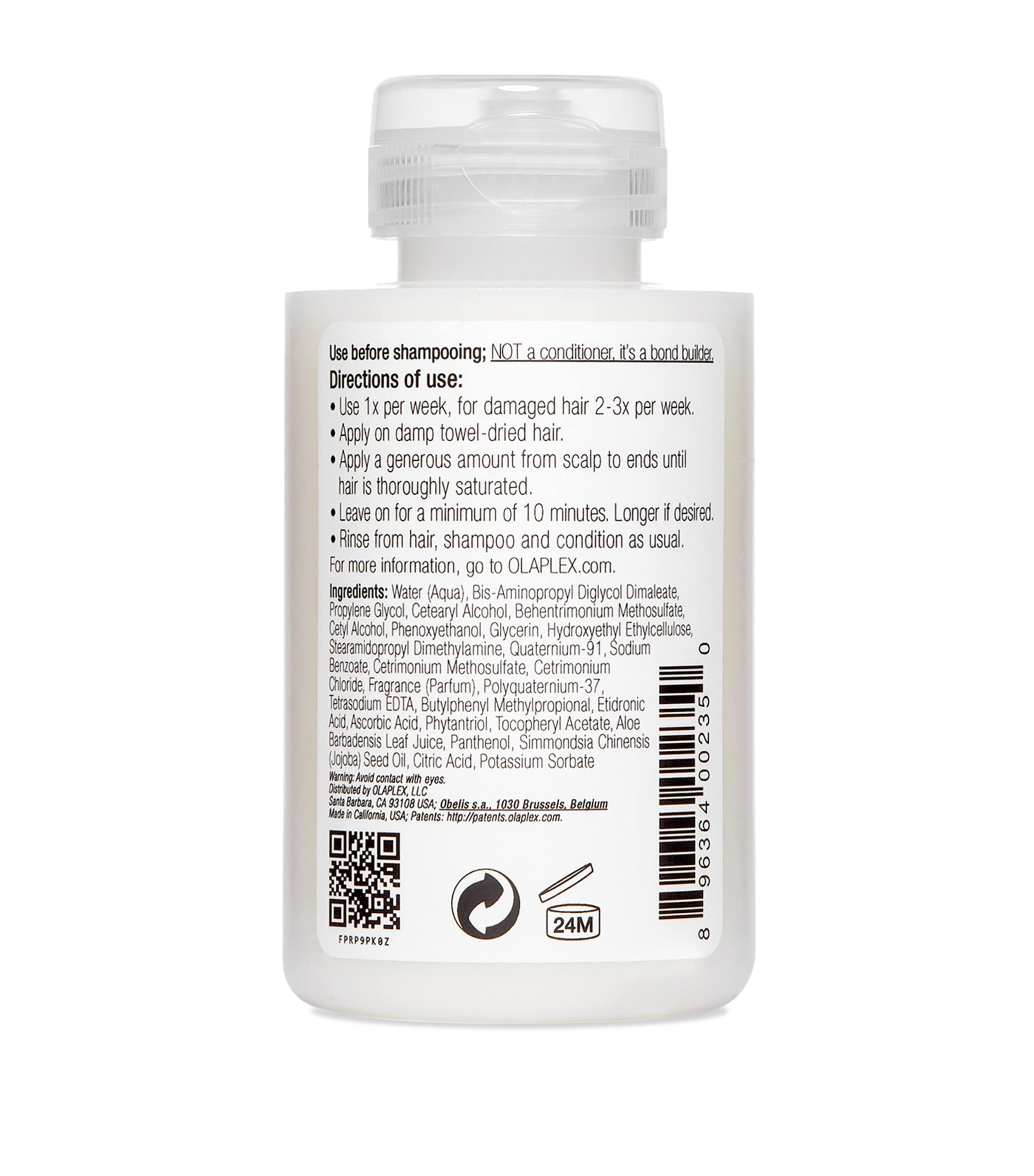 No.3 Hair Perfector (100Ml) NO COLOUR Image 2