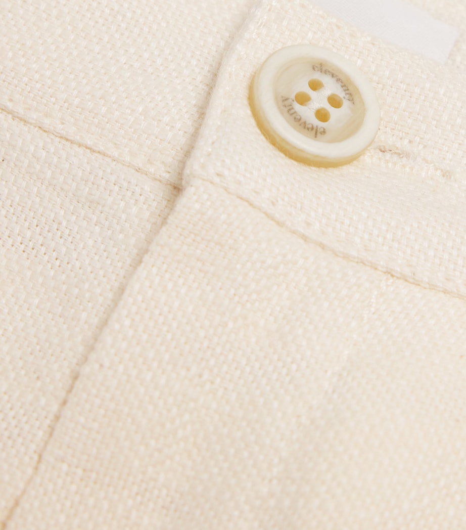 Eleventy Kids Cotton-Linen Chinos (2-16 Years) Image 3