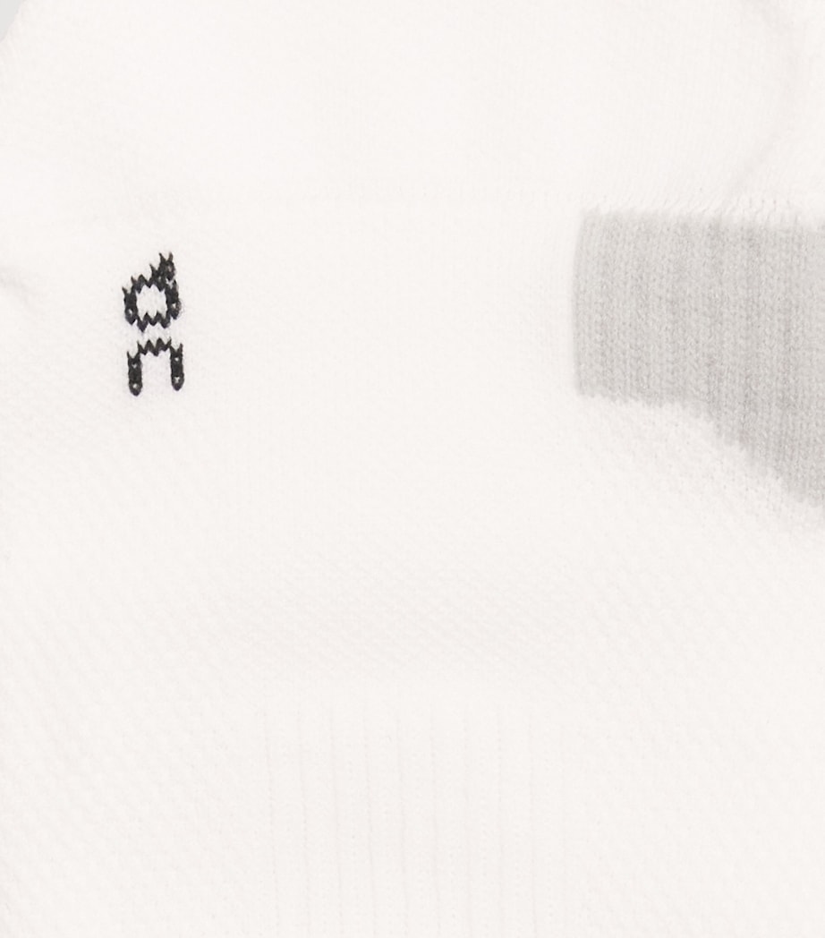 Performance Run Low Socks WHITE | GLACIER Image 2