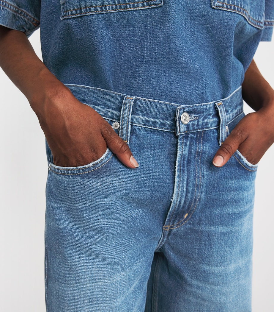 Lindz Low-Rise Straight Jeans CHAYA (MD/LT INDIGO) Image 6
