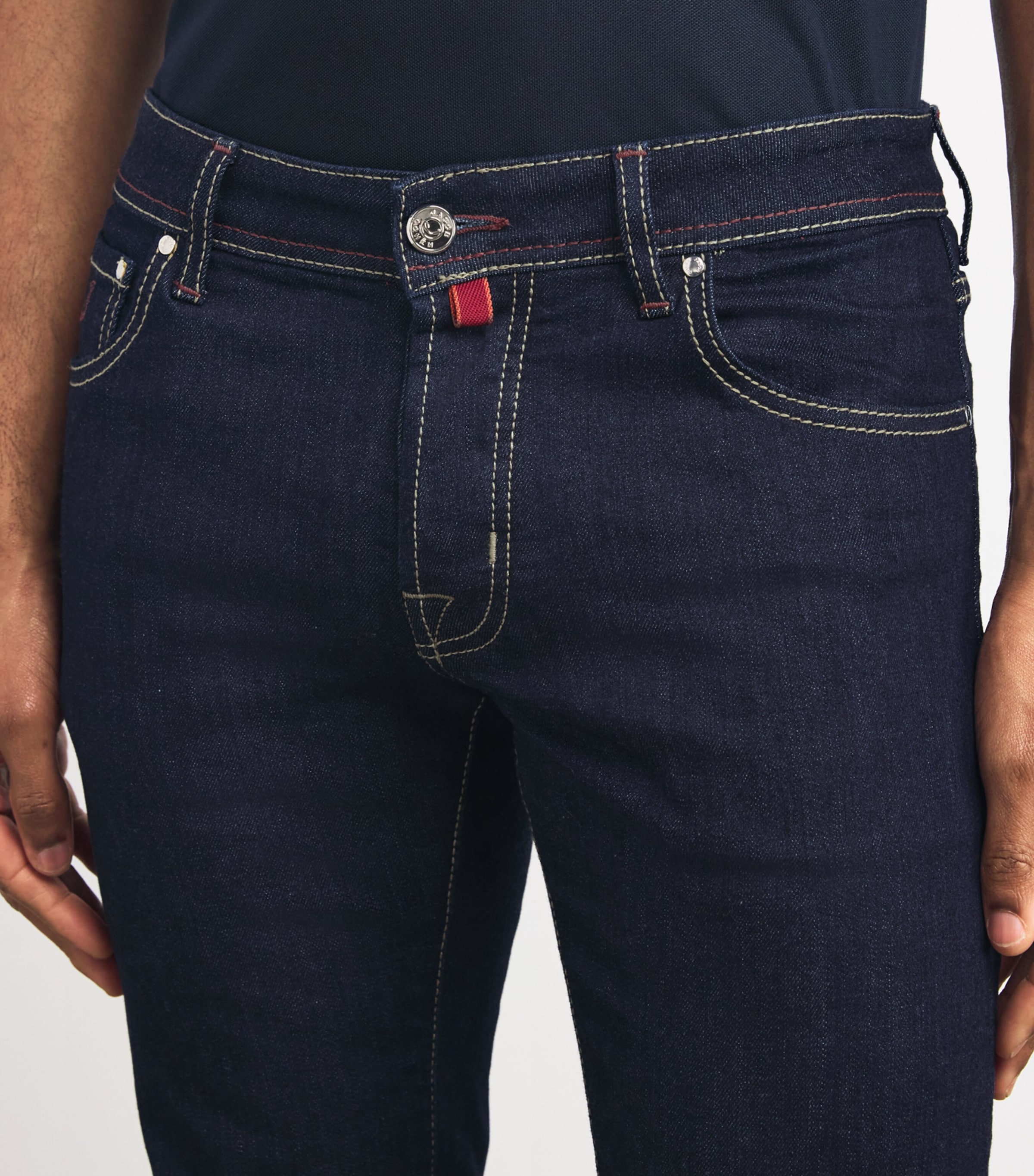 Nick Slim Jeans 001D-NAVY Image 7