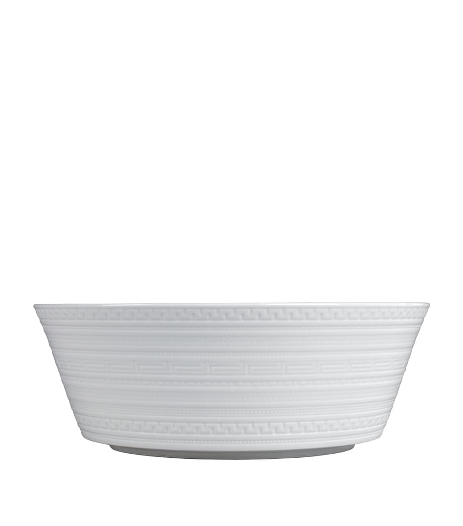 Intaglio Serving Bowl (25cm) WHITE Image 1
