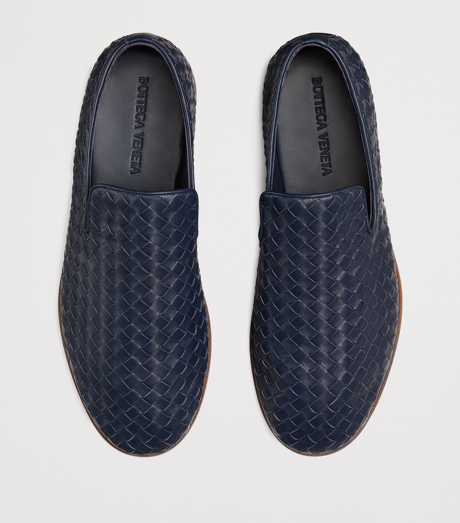 Leather Intrecciato Sunday Slippers 4259 Image 5