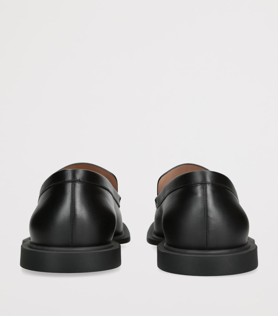 Nic Leather Loafers BLACK Image 2