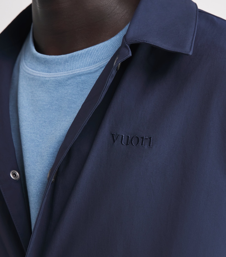 VUORI Mens V1 Coach Sports Jacket Ink Ink Image 3