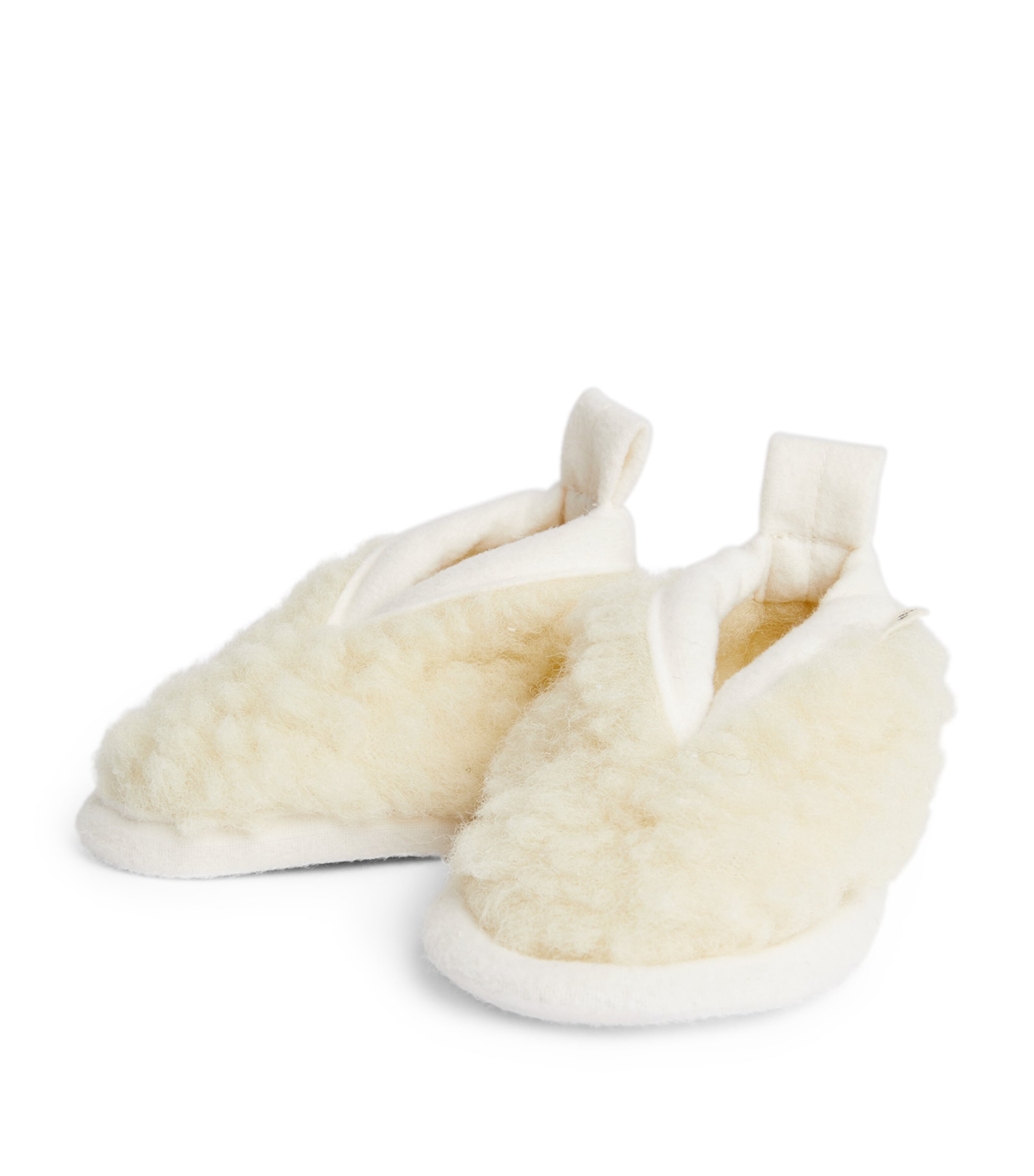 Merino Wool Slippers MILK Image 2