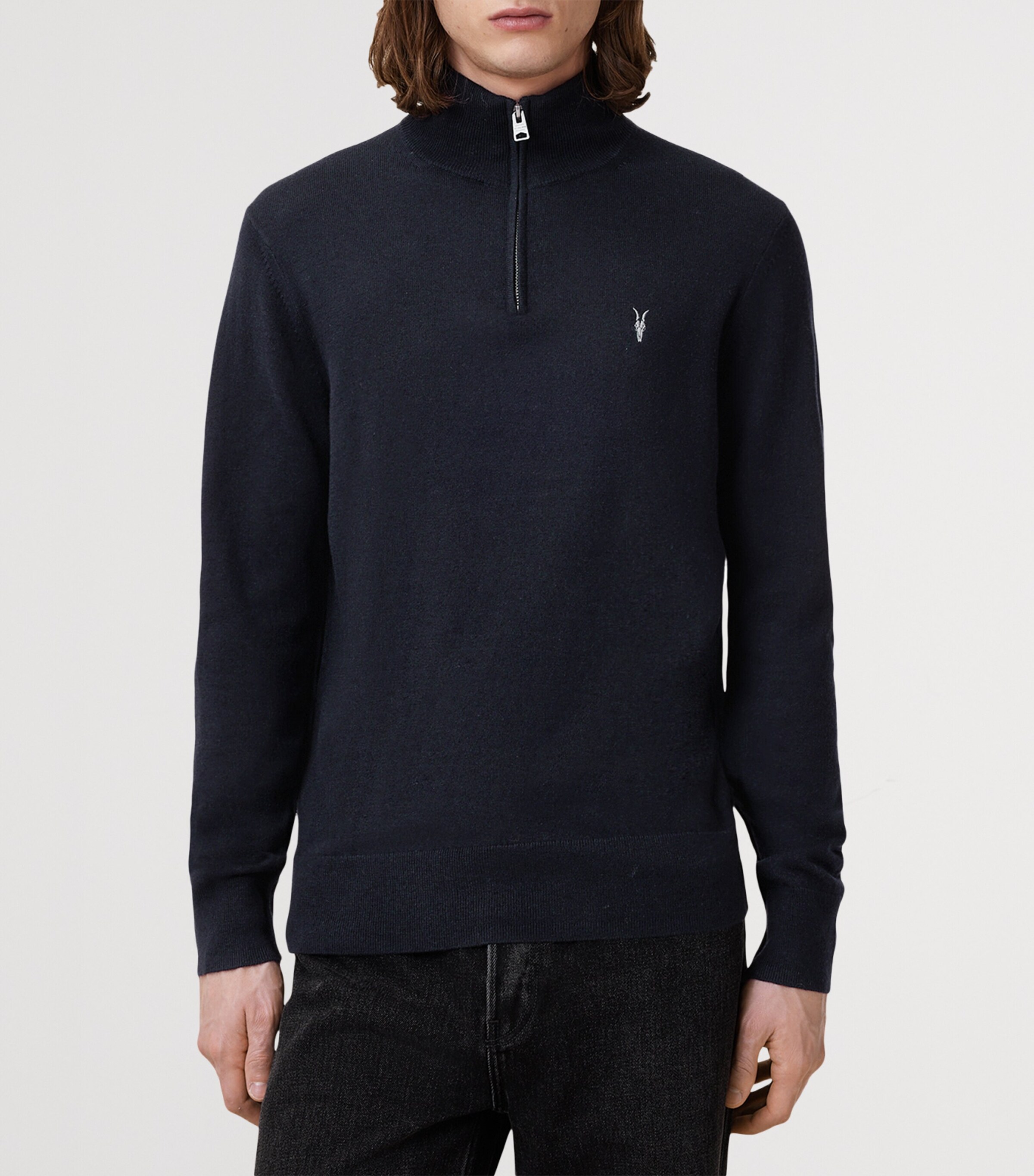 Wool-Blend Kilburn Sweater NAVY BLUE Image 4