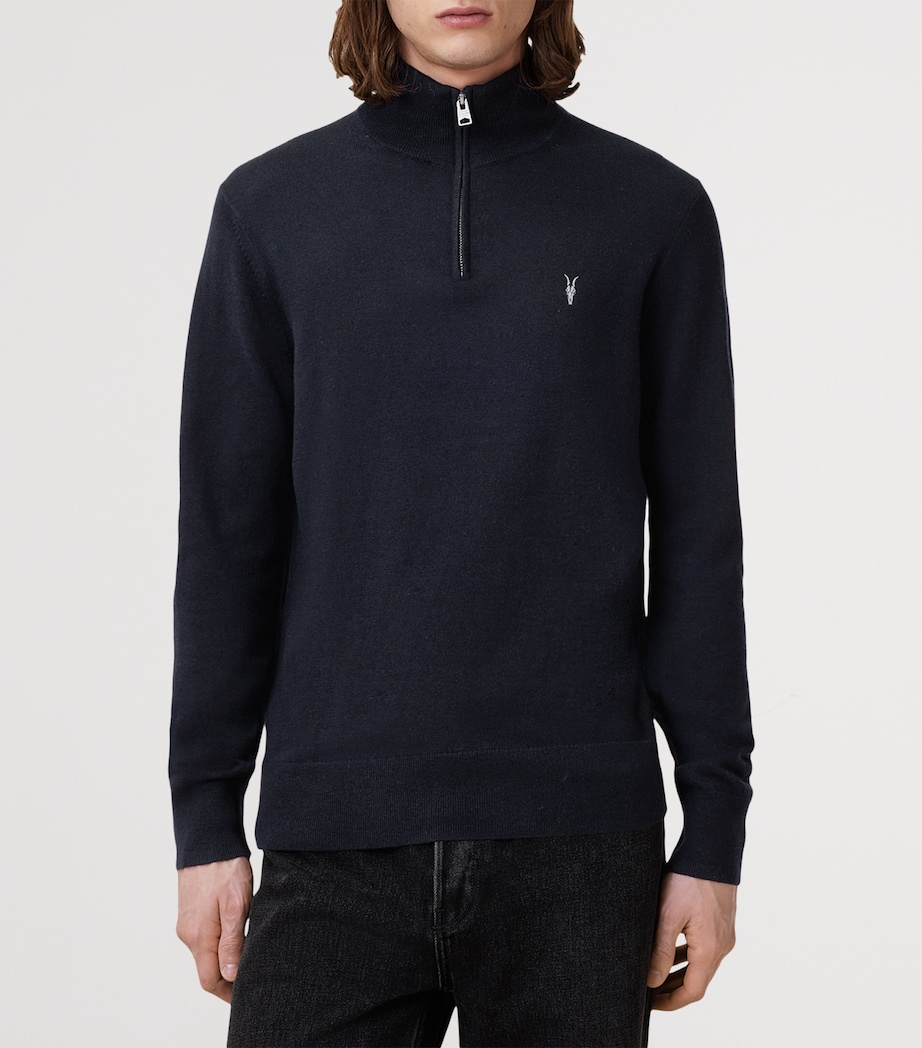Wool-Blend Kilburn Sweater NAVY BLUE Image 4