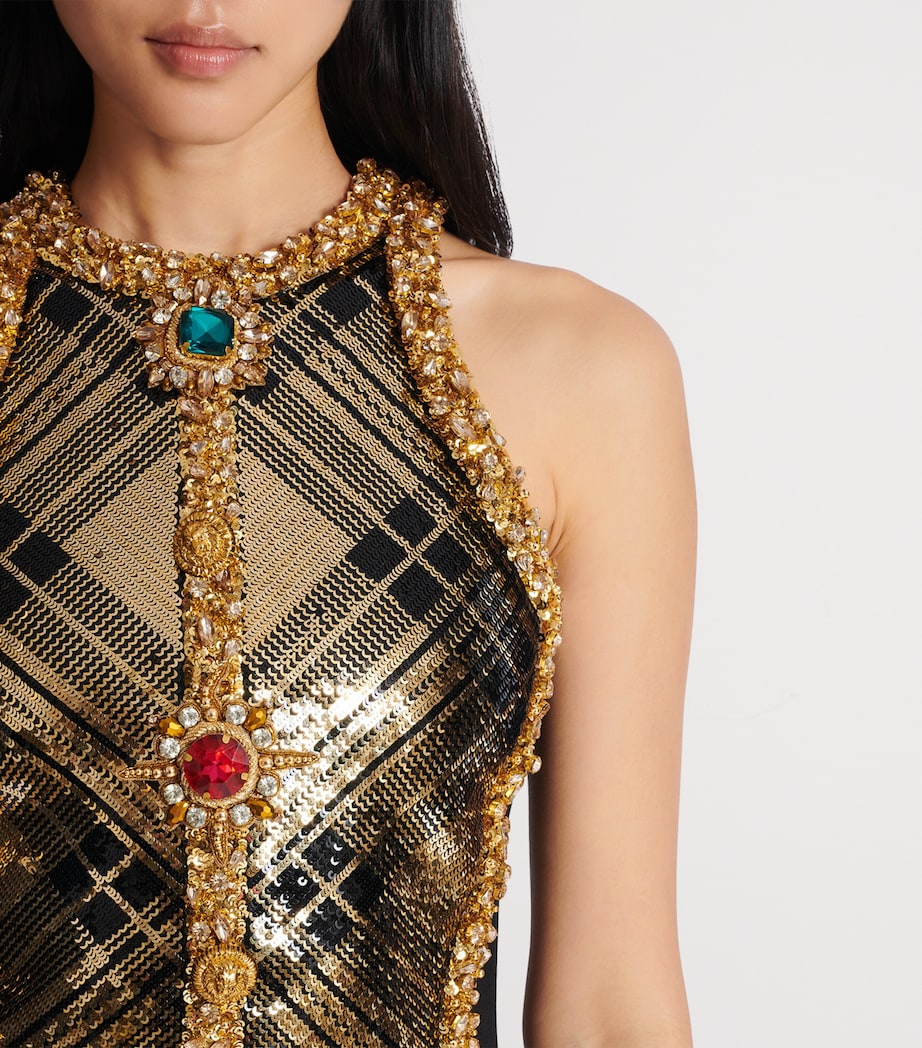 Embellished Mini Dress IAC OR/NOIR Image 6