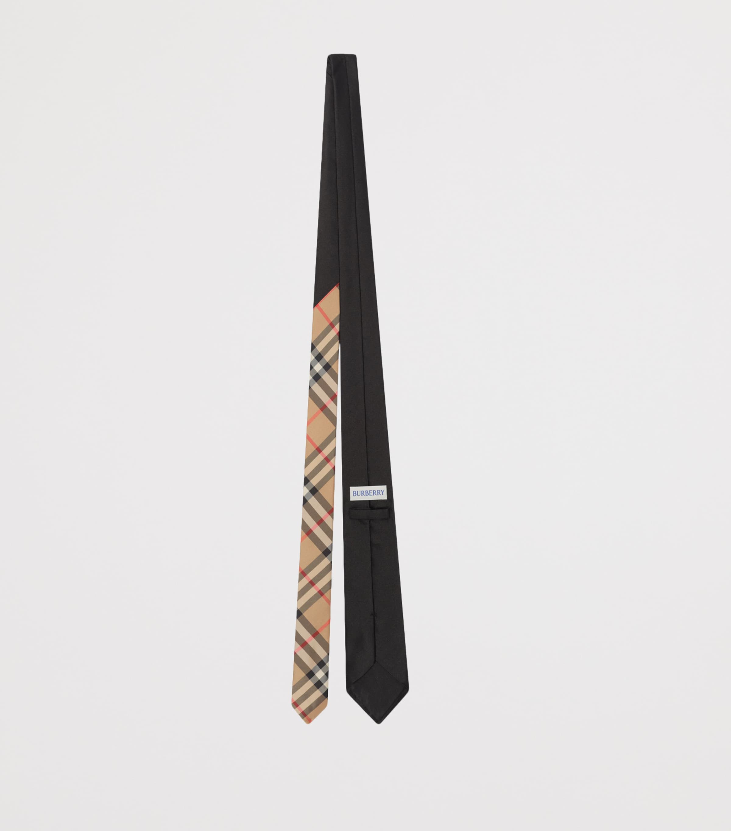 Burberry Silk EKD Tie Black Image 2