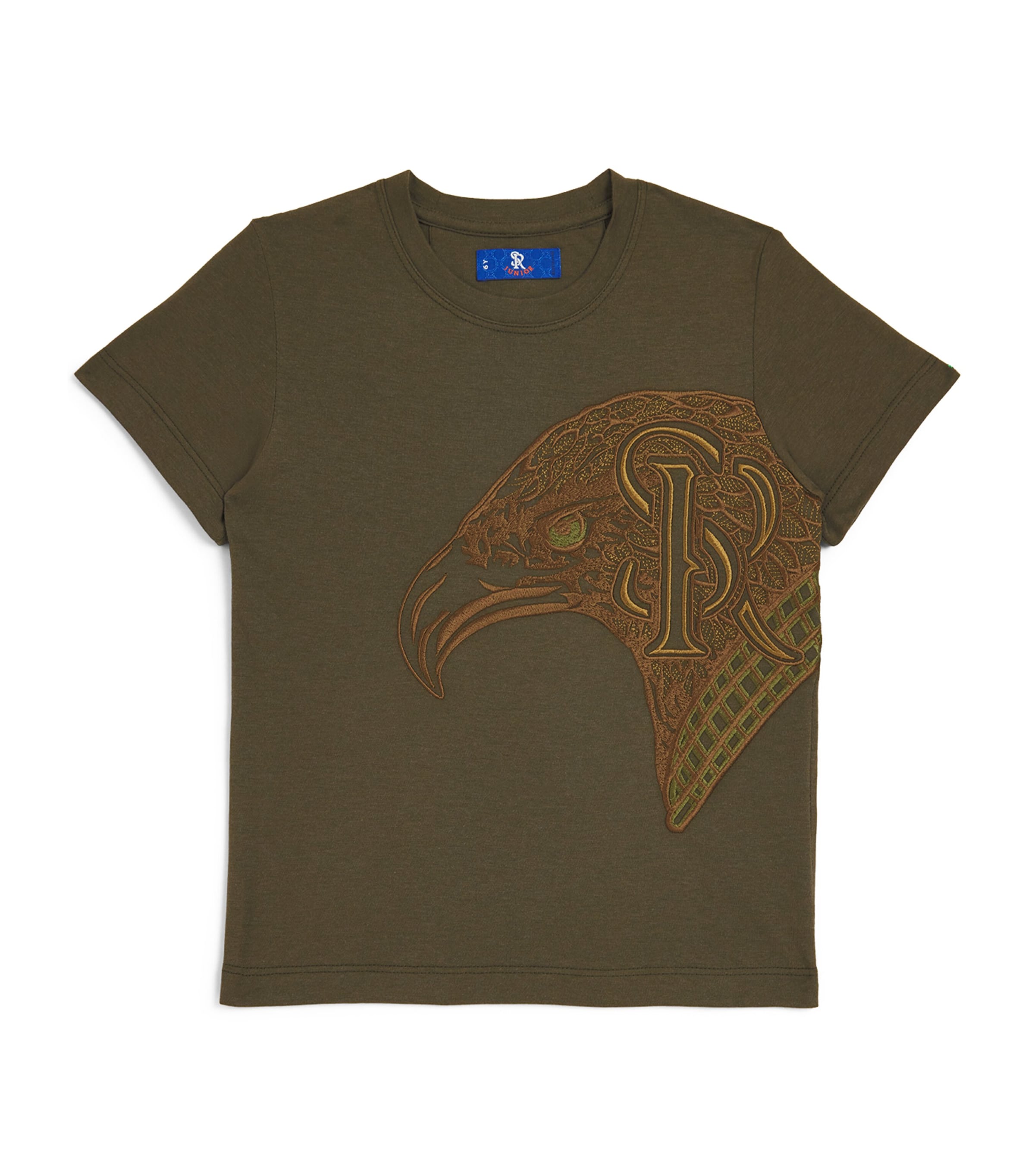 STEFANO RICCI EAGLE LOGO T-SHIRT 