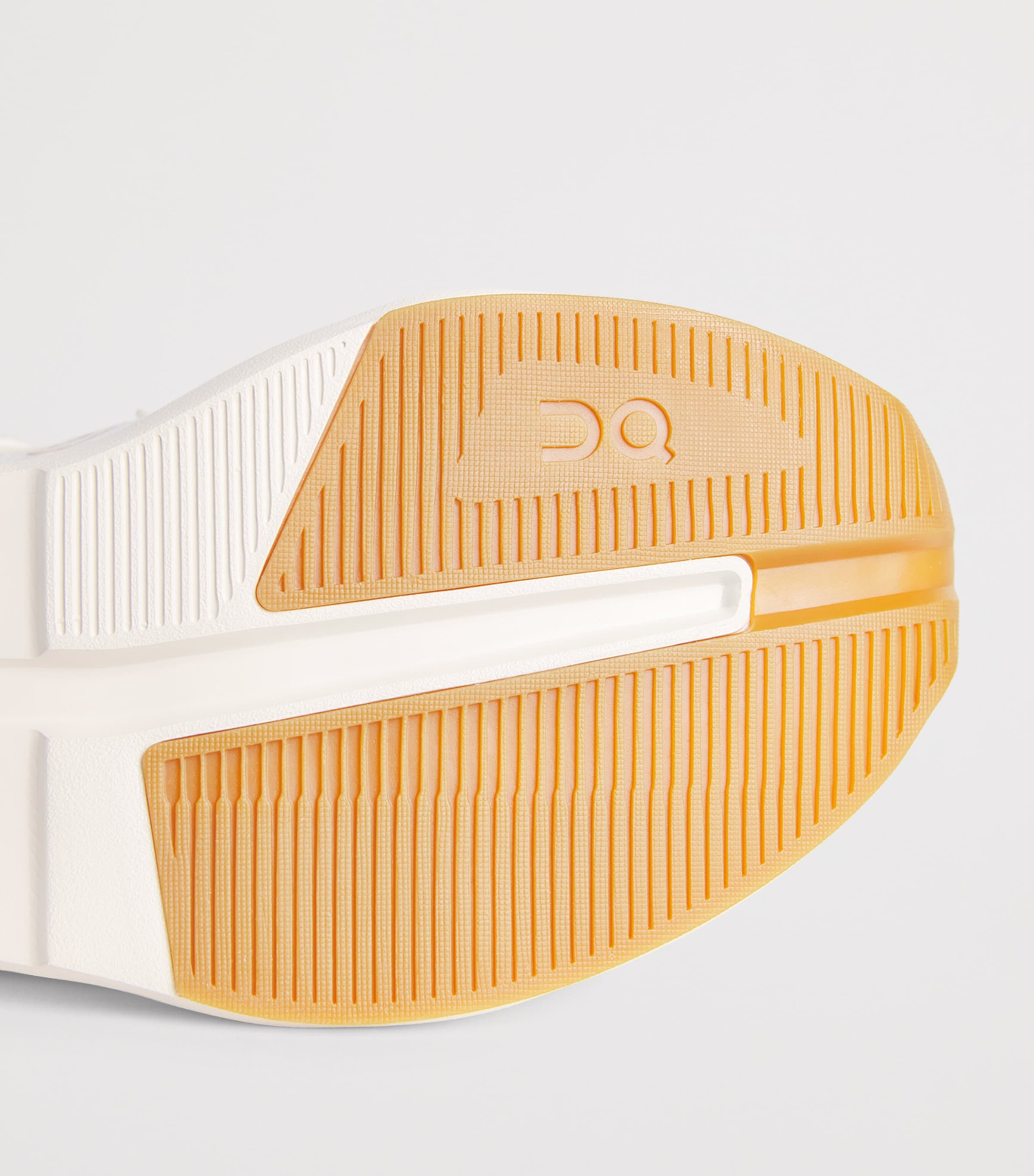 On Womens Cloudzone Moon Sneakers Ivory Putty Image 6