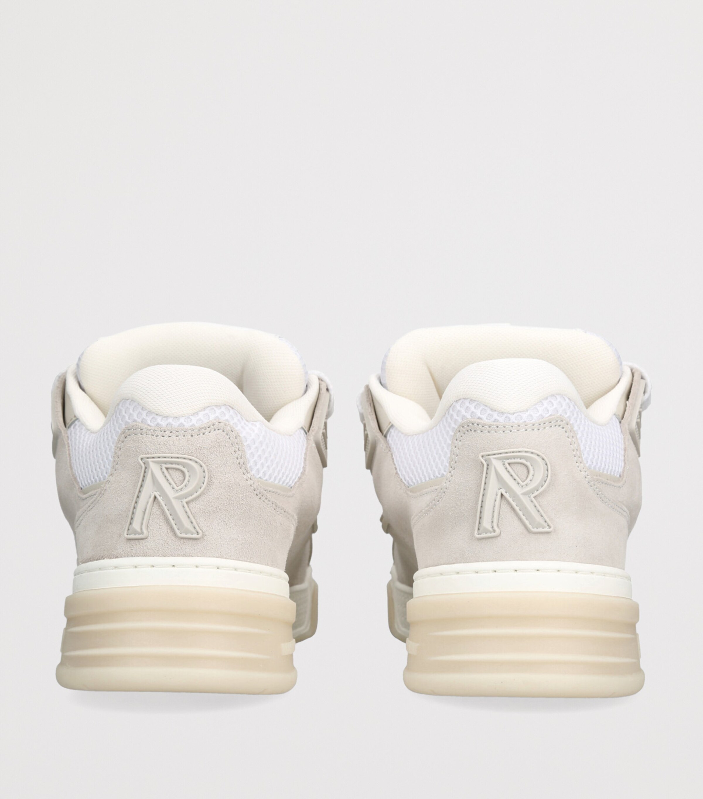 Leather Studio Sneakers BEIGE Image 2