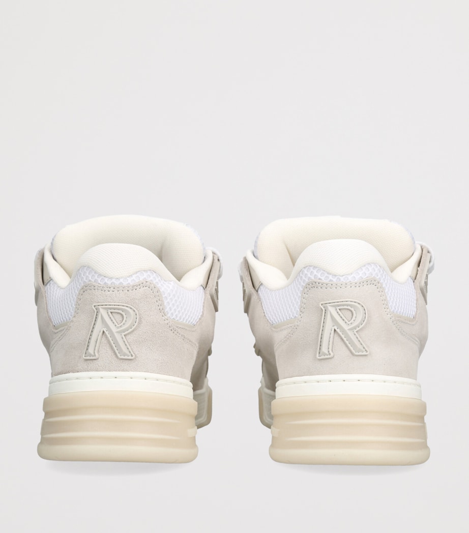 Leather Studio Sneakers BEIGE Image 2