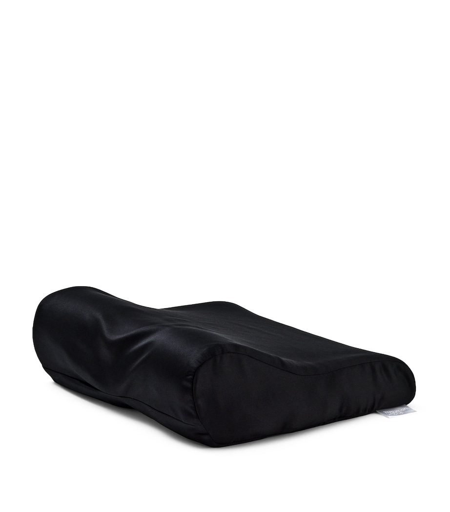 HYOUMANKIND Silk Go Pillowcase (32cm x 34cm) Black Image 1
