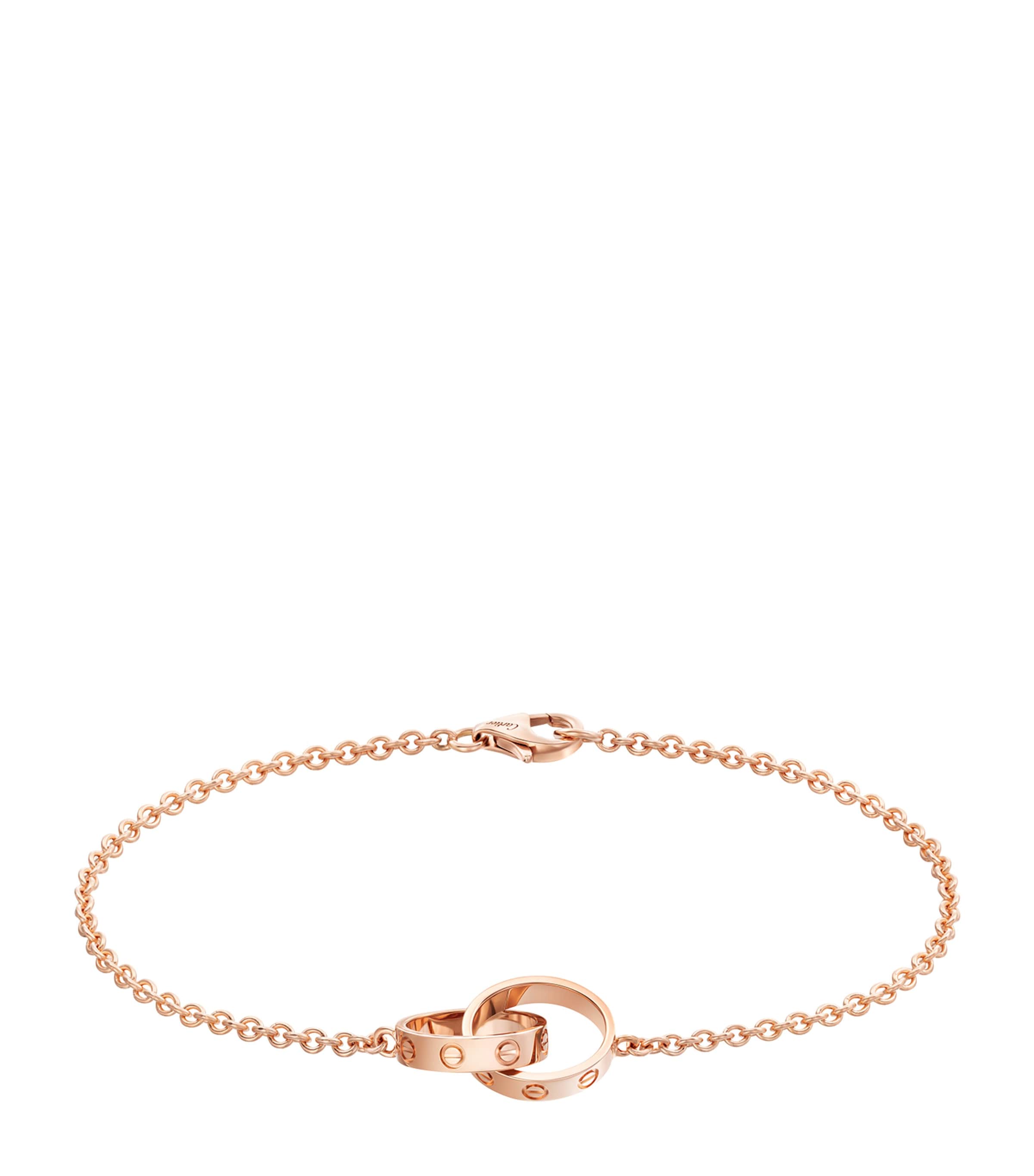 Cartier Rose Gold LOVE Chain Bracelet Rose Gold Image 1