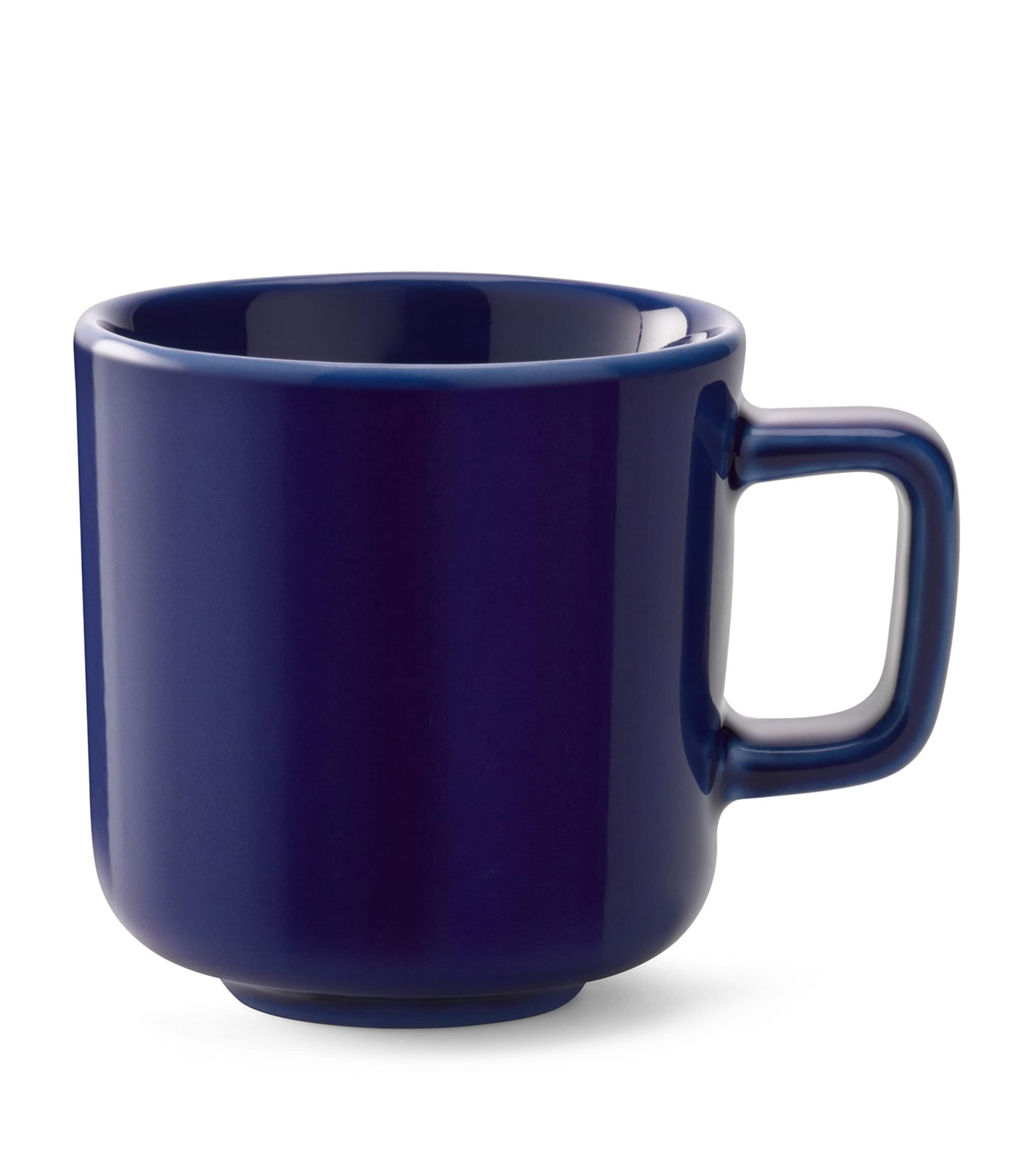 Set of 2 Porcelain Collective Espresso Cups (75ml) COBALT Image 2