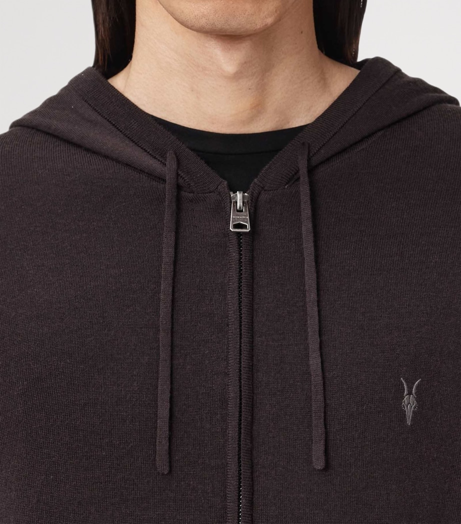 Merino Wool Mode Hoodie ESPRESSO BROWN Image 7