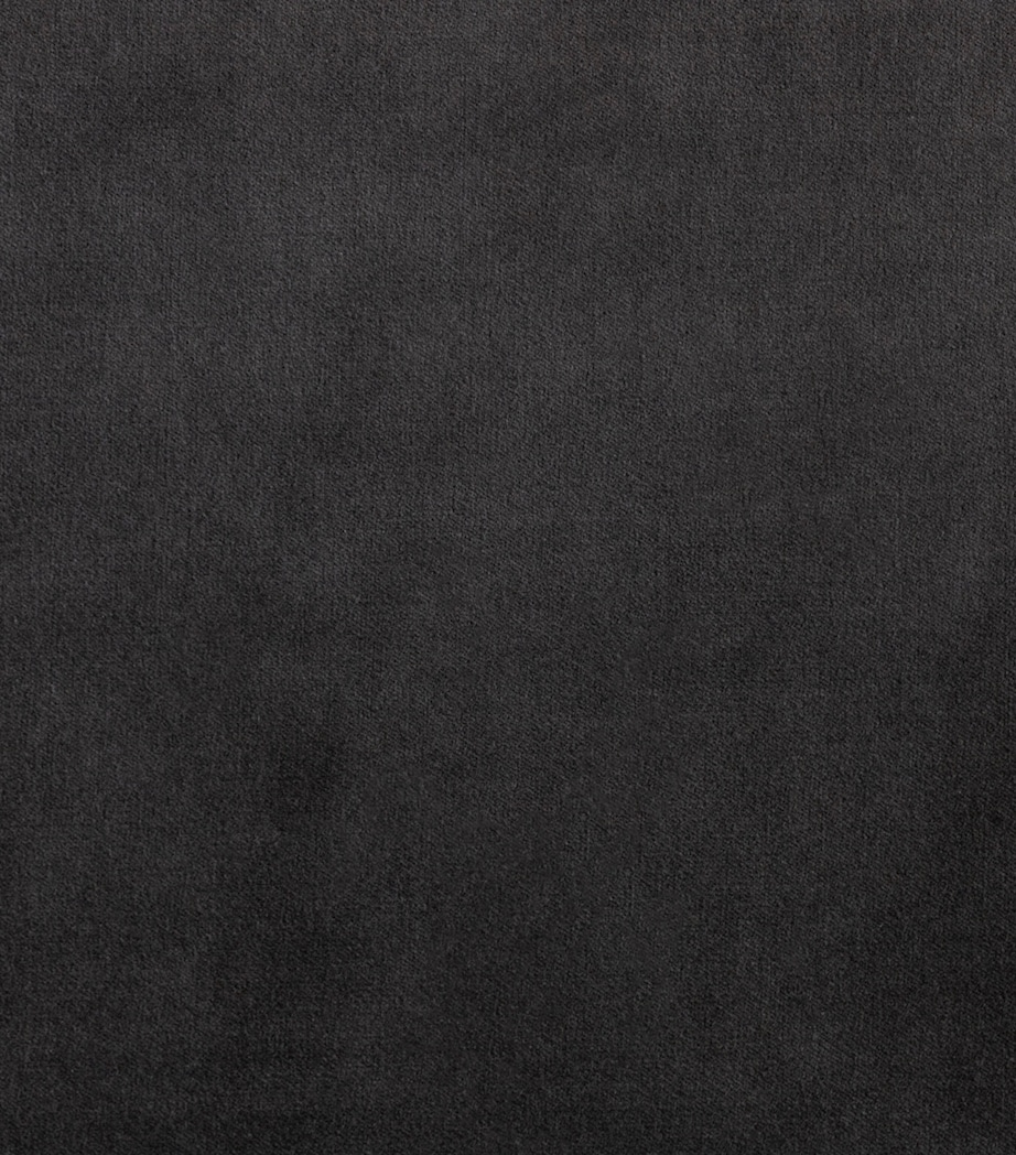 Luxury Velvet Cushion Cover (65cm x 65cm) 0209 - MAHOGANY GREY Image 5