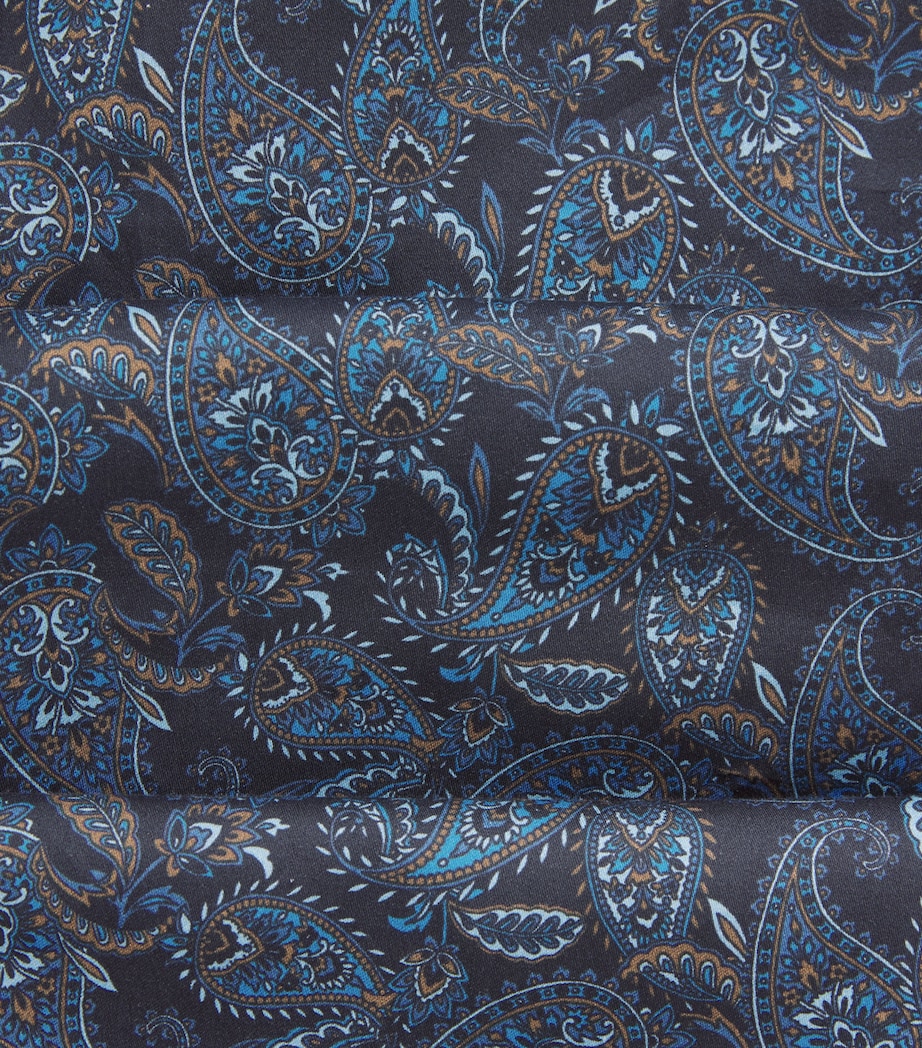 Cotton Paisley Pyjama Trousers 482 PAISLEY MIDNIGHT Image 5