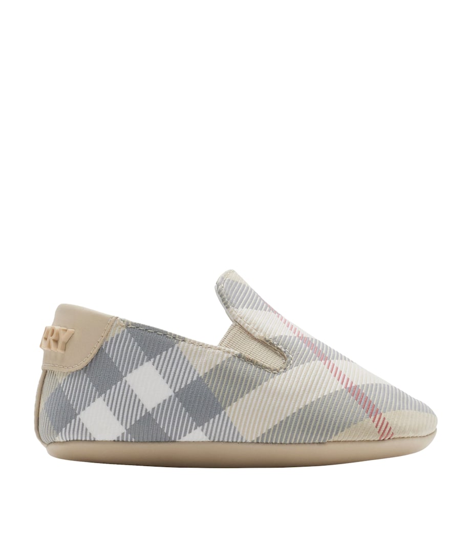 Check Slip-On Booties PALE STONE IP CHECK Image 1