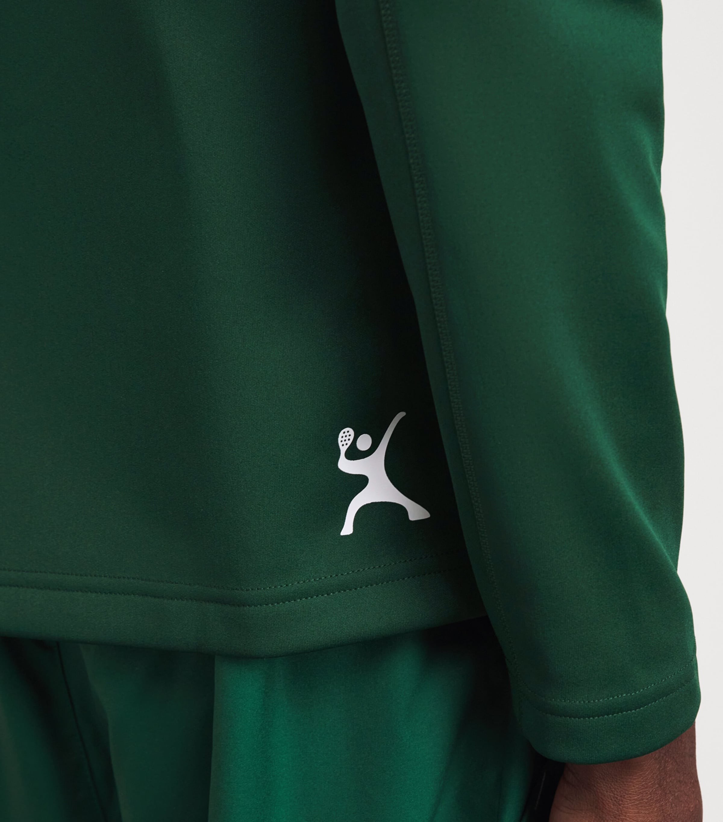 Pulco Studios Mens Full Zip Training Hoodie Court Green Image 3