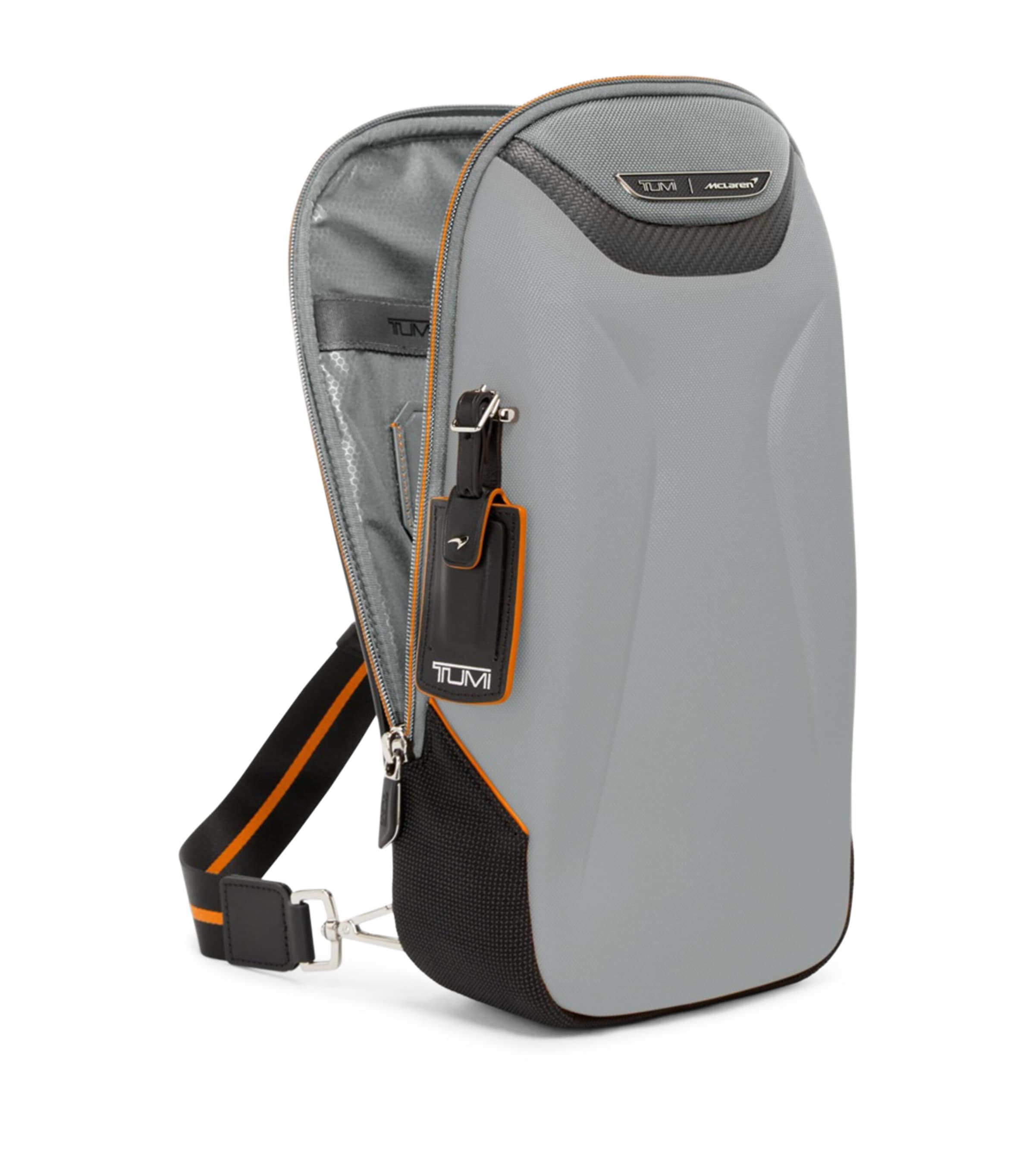 Tumi X Mclaren Day Cross-body Bag In Grey