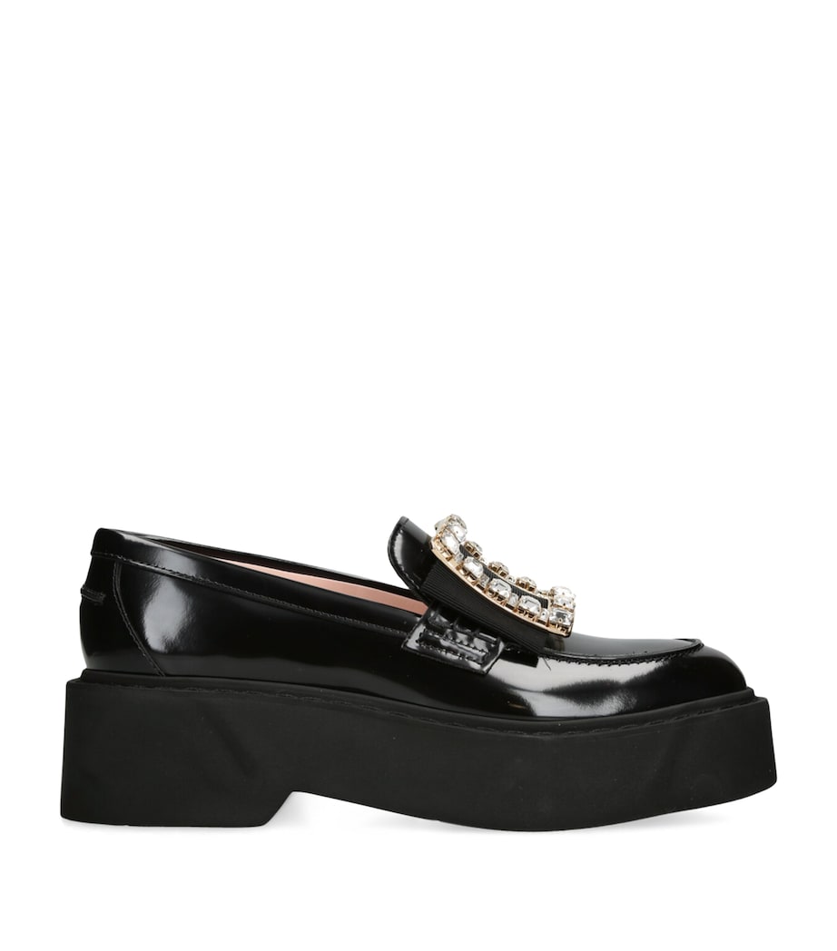 Patent Leather Viv’ Rangers Loafers BLACK Image 1