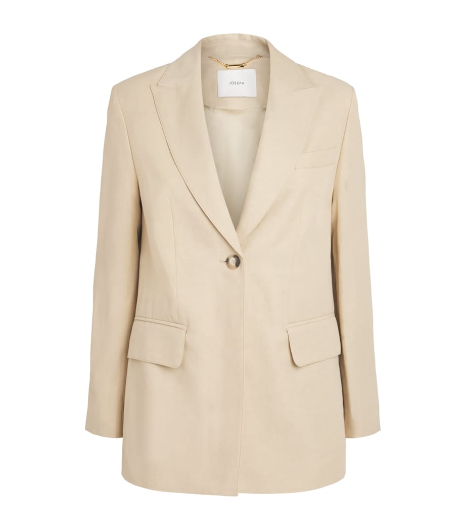 Single-Button Rochd Blazer POWDER Image 1