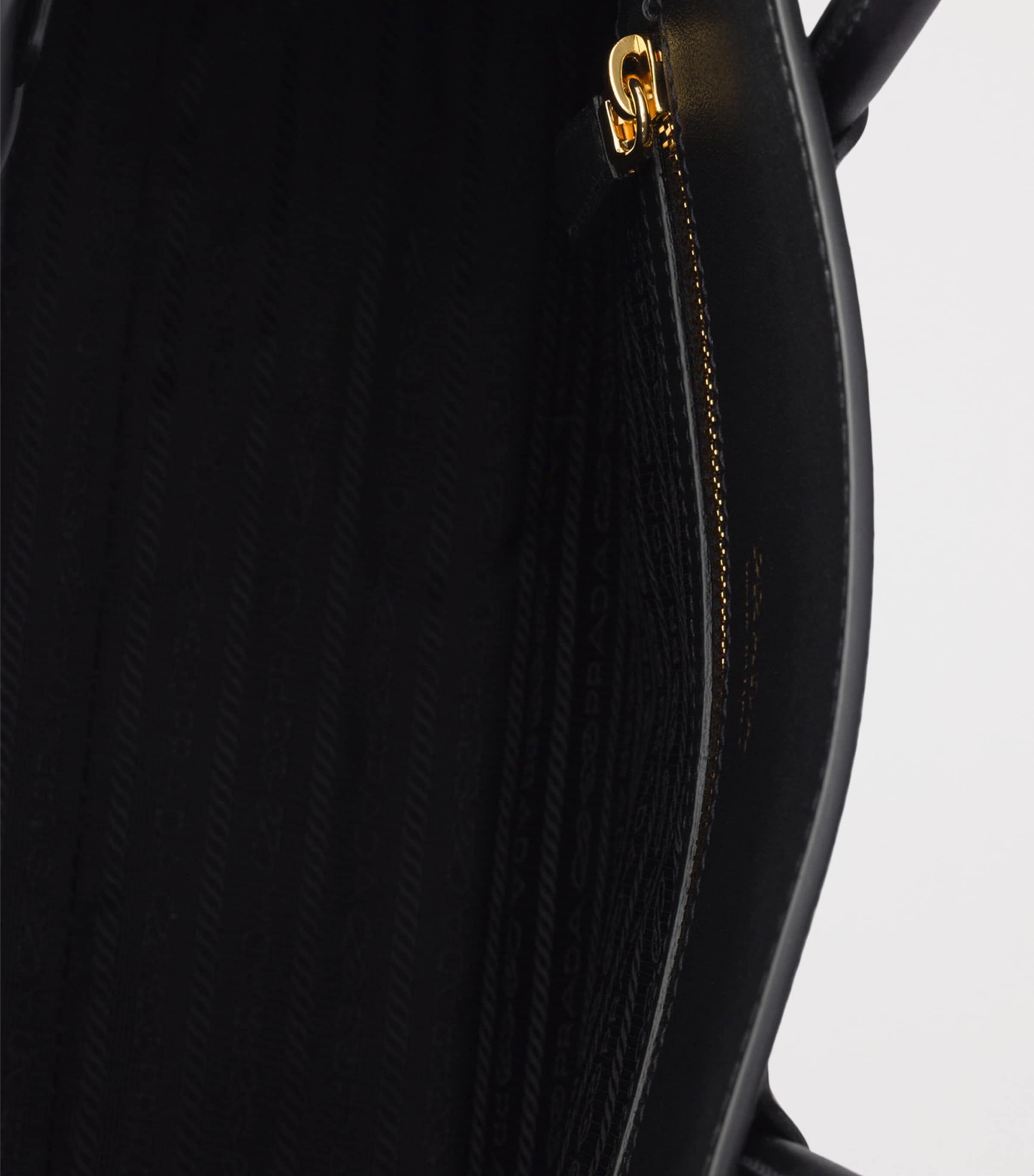 Prada Womens Medium Leather Top-Handle Bag Image 4